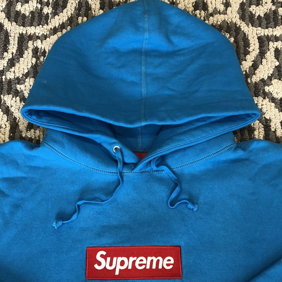 Supreme Teal Box Logo Hoodie  Supreme hoodie, Box logo hoodie, Hoodies