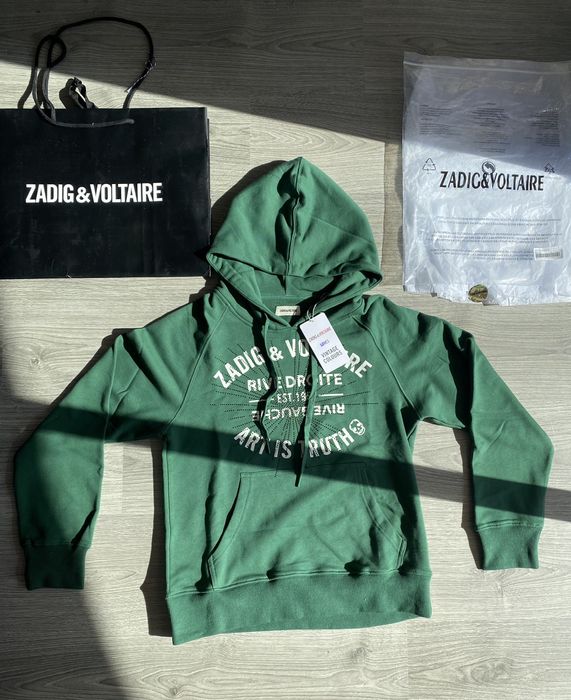 Sweat vert 2025 zadig et voltaire