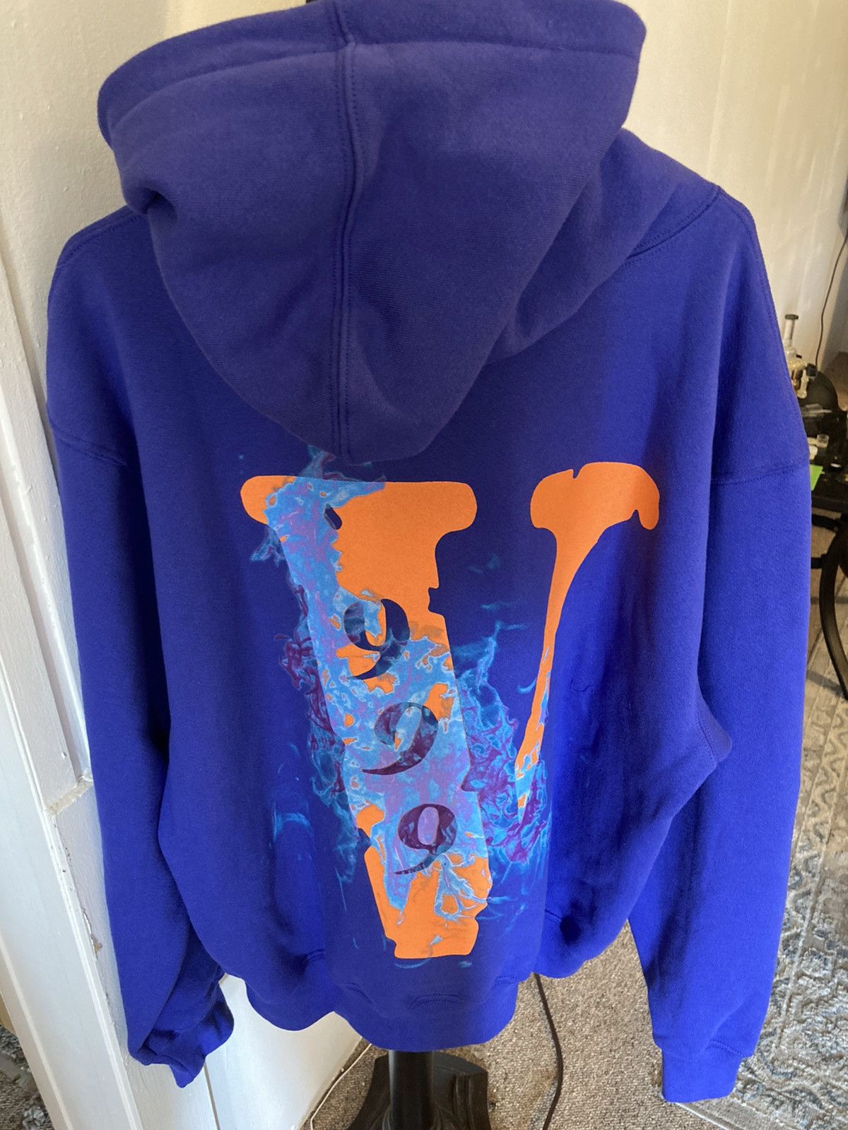 Vlone Juice WRLD x VLONE Hoodie in Purple | Grailed