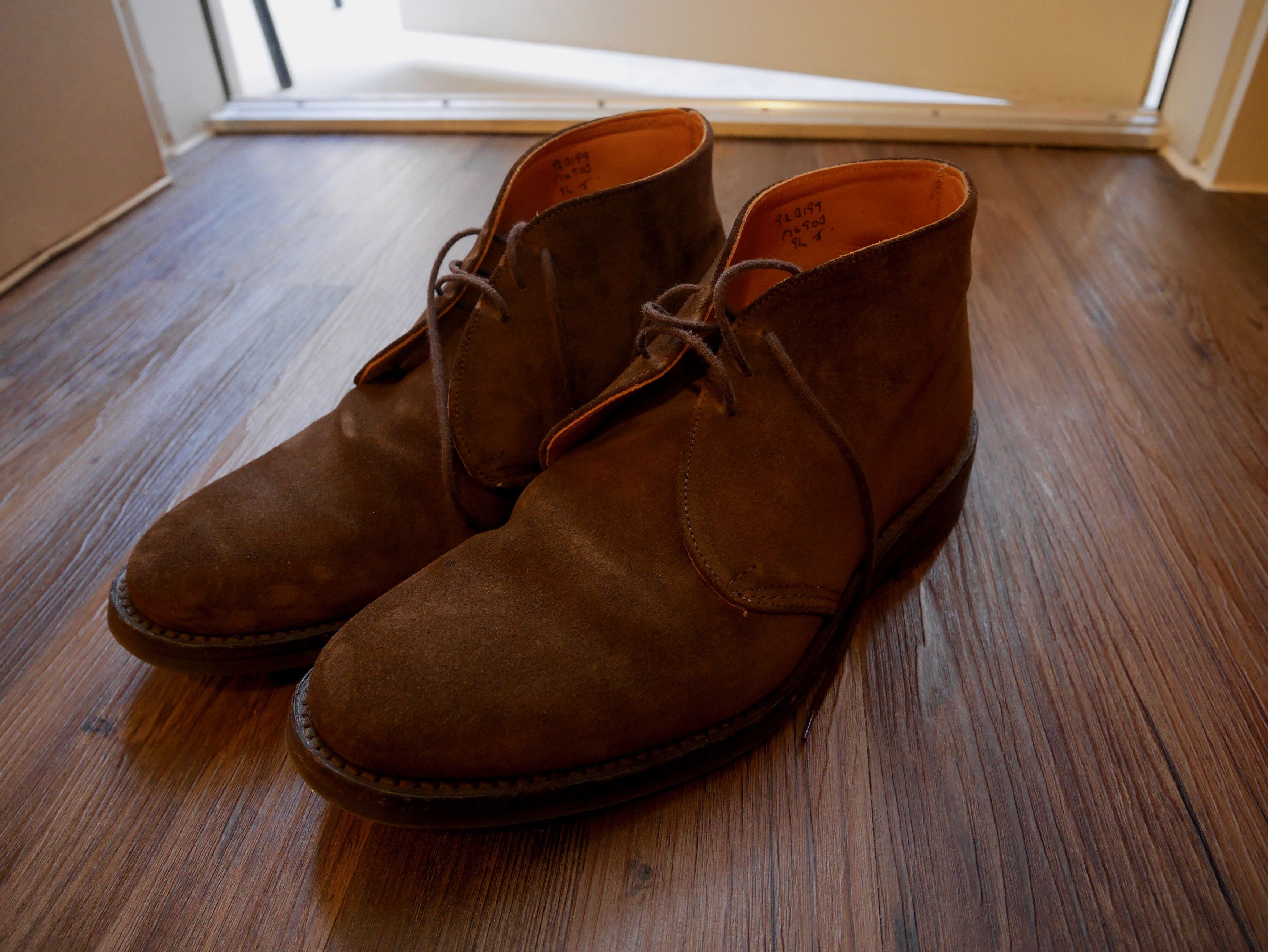 Tricker's Brown Suede Desert Boots Size US 10.5 / EU 43-44 - 1 Thumbnail