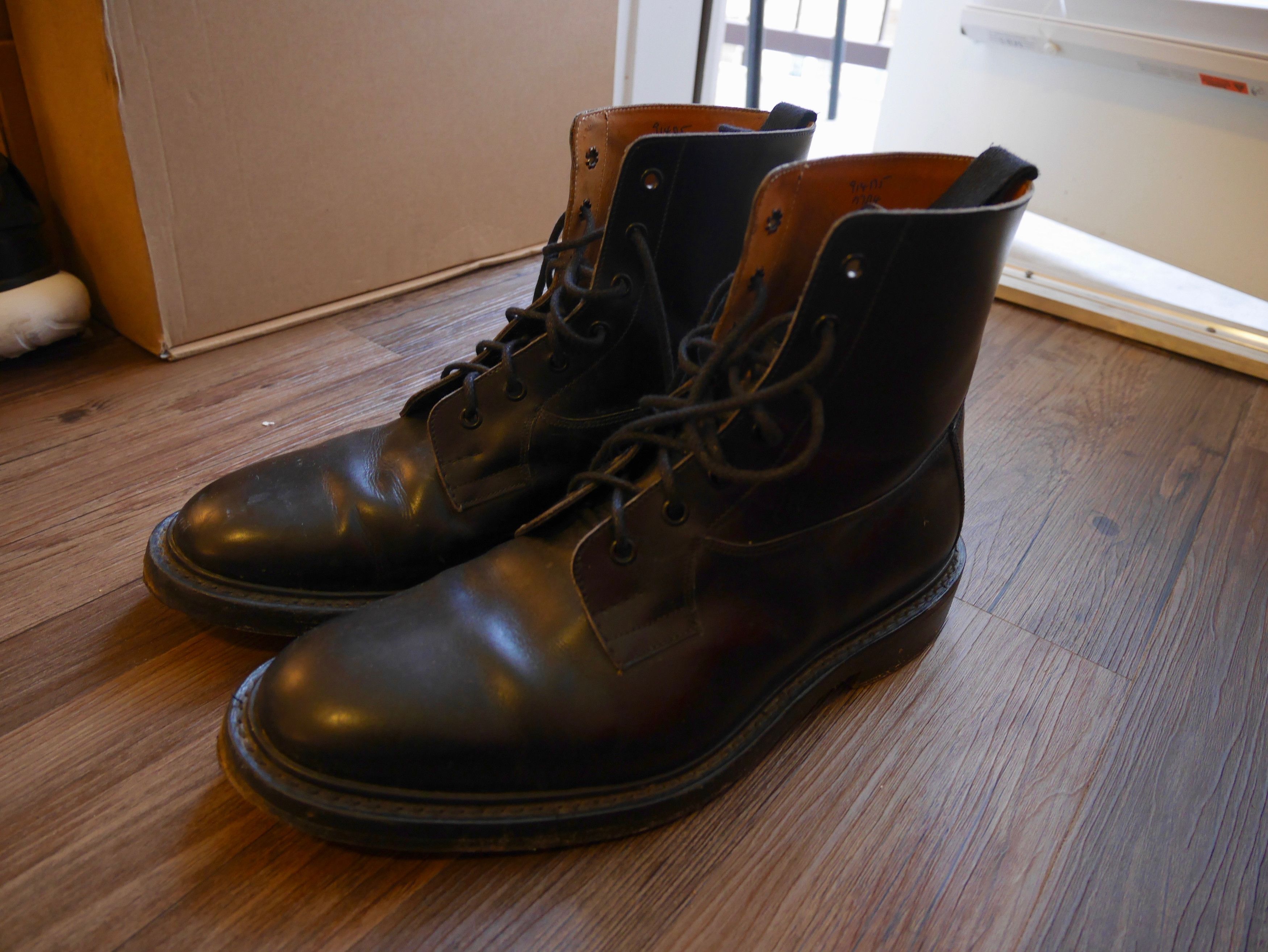 Tricker's Black Burford Boots Size US 10.5 / EU 43-44 - 1 Thumbnail