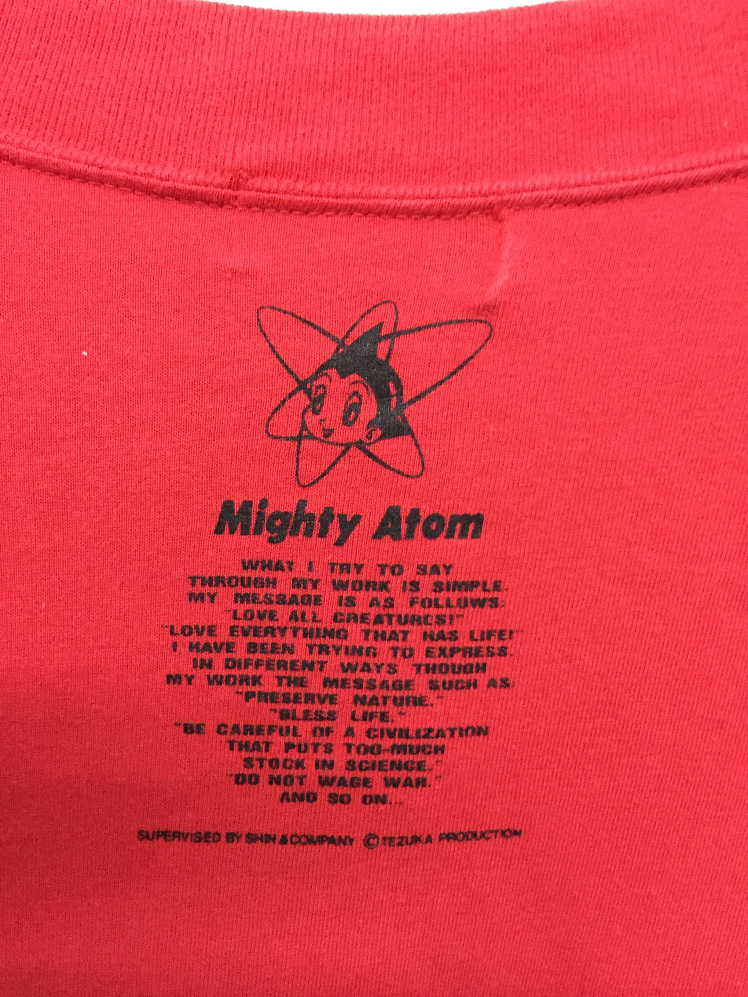 Beauty Beast 90's ASTRO BOY 3D Hologram changes red tee Size US L / EU 52-54 / 3 - 8 Thumbnail
