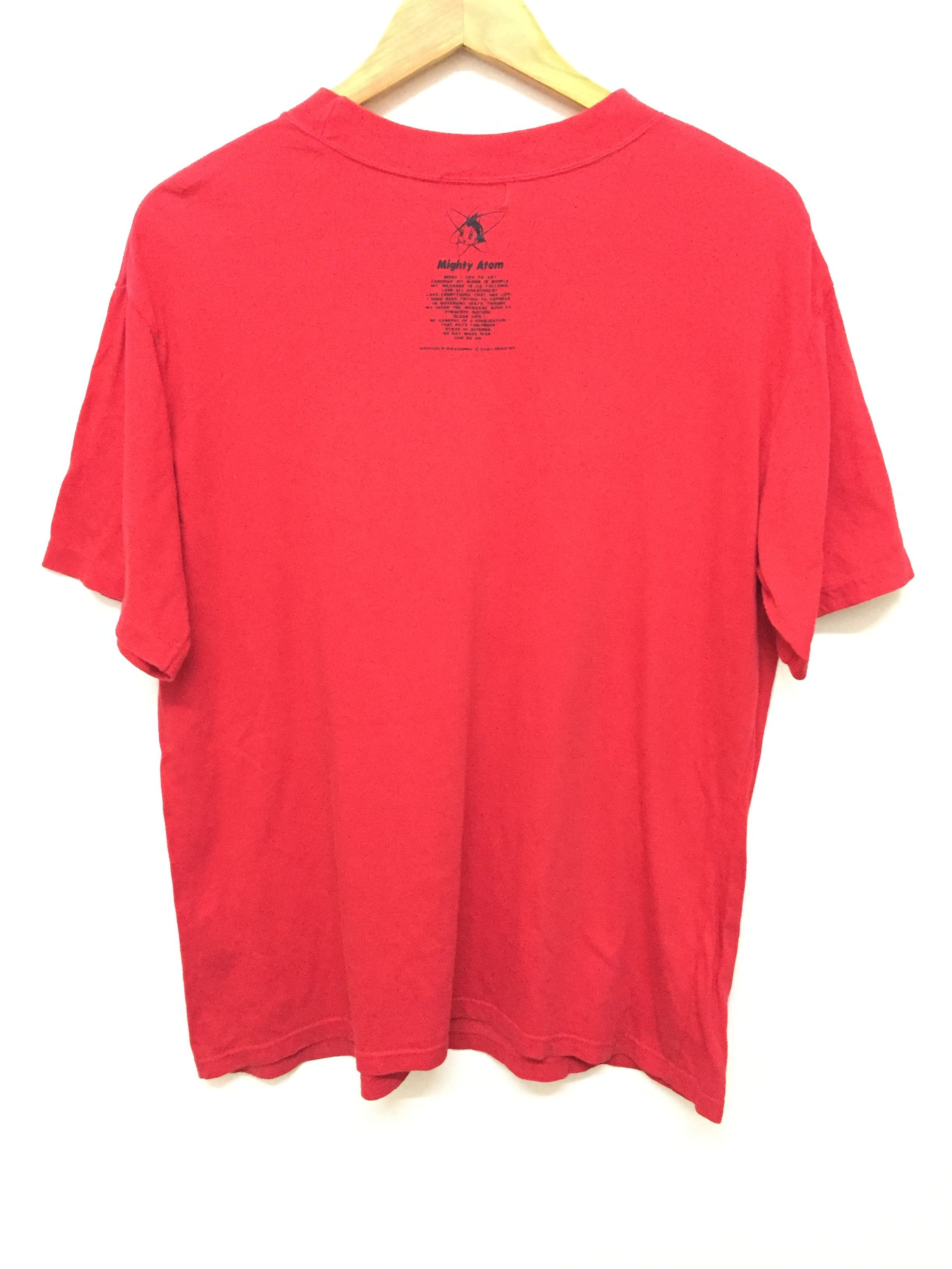 Beauty Beast 90's ASTRO BOY 3D Hologram changes red tee Size US L / EU 52-54 / 3 - 7 Thumbnail