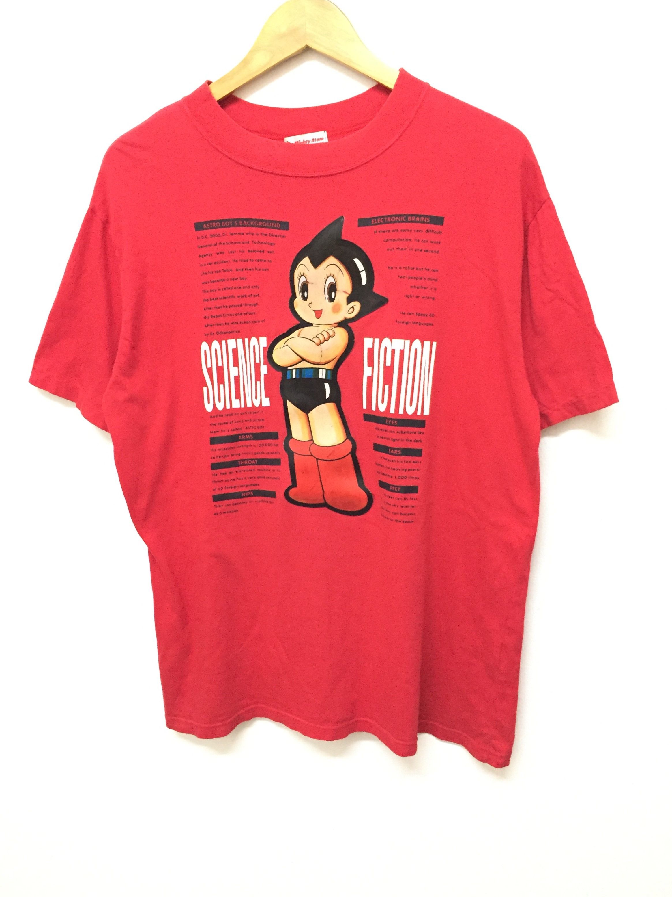 Beauty Beast 90's ASTRO BOY 3D Hologram changes red tee Size US L / EU 52-54 / 3 - 1 Thumbnail