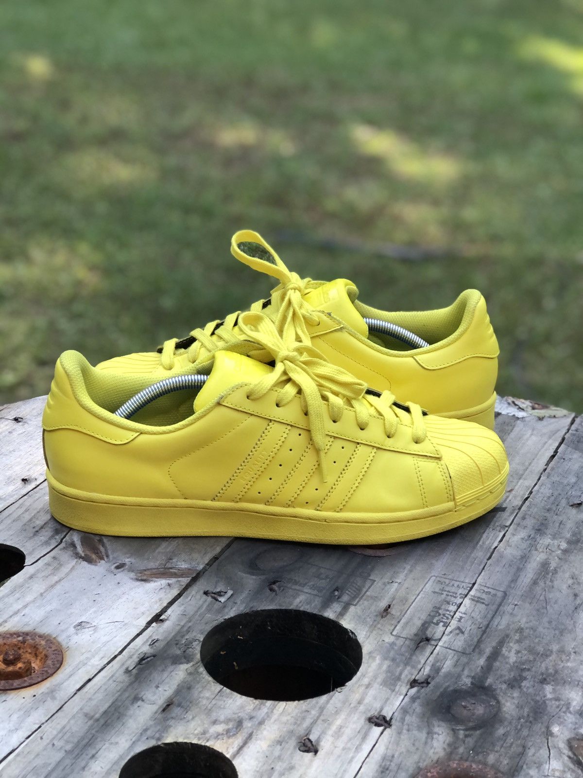 adidas Superstar Supercolor Pack Bright Yellow Pharrell