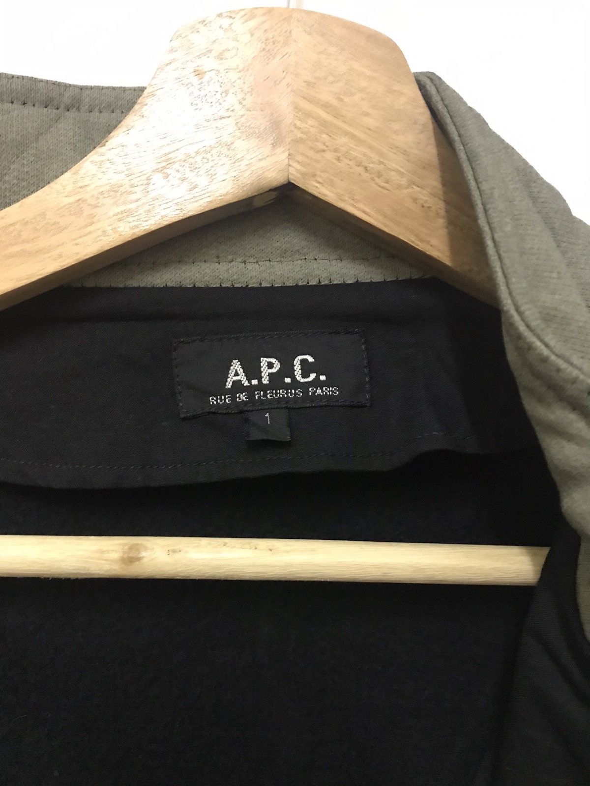 A.P.C. × Designer A.P.C. Zipper Jacket Made In France Size US L / EU 52-54 / 3 - 7 Thumbnail