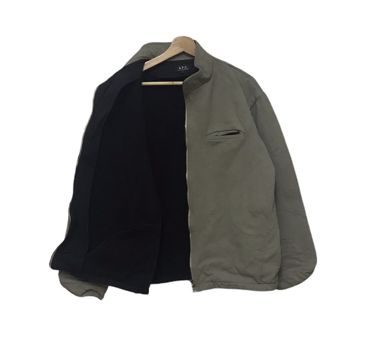 A.P.C. × Designer A.P.C. Zipper Jacket Made In France Size US L / EU 52-54 / 3 - 2 Thumbnail