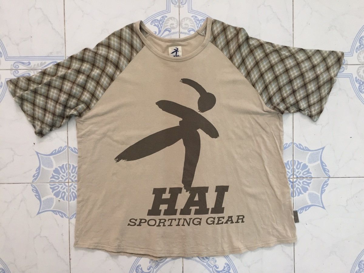 Hai Sporting Gear Hai Sporting Gear Big Spellout Tshirt MADE IN JAPAN Size US M / EU 48-50 / 2 - 12 Thumbnail