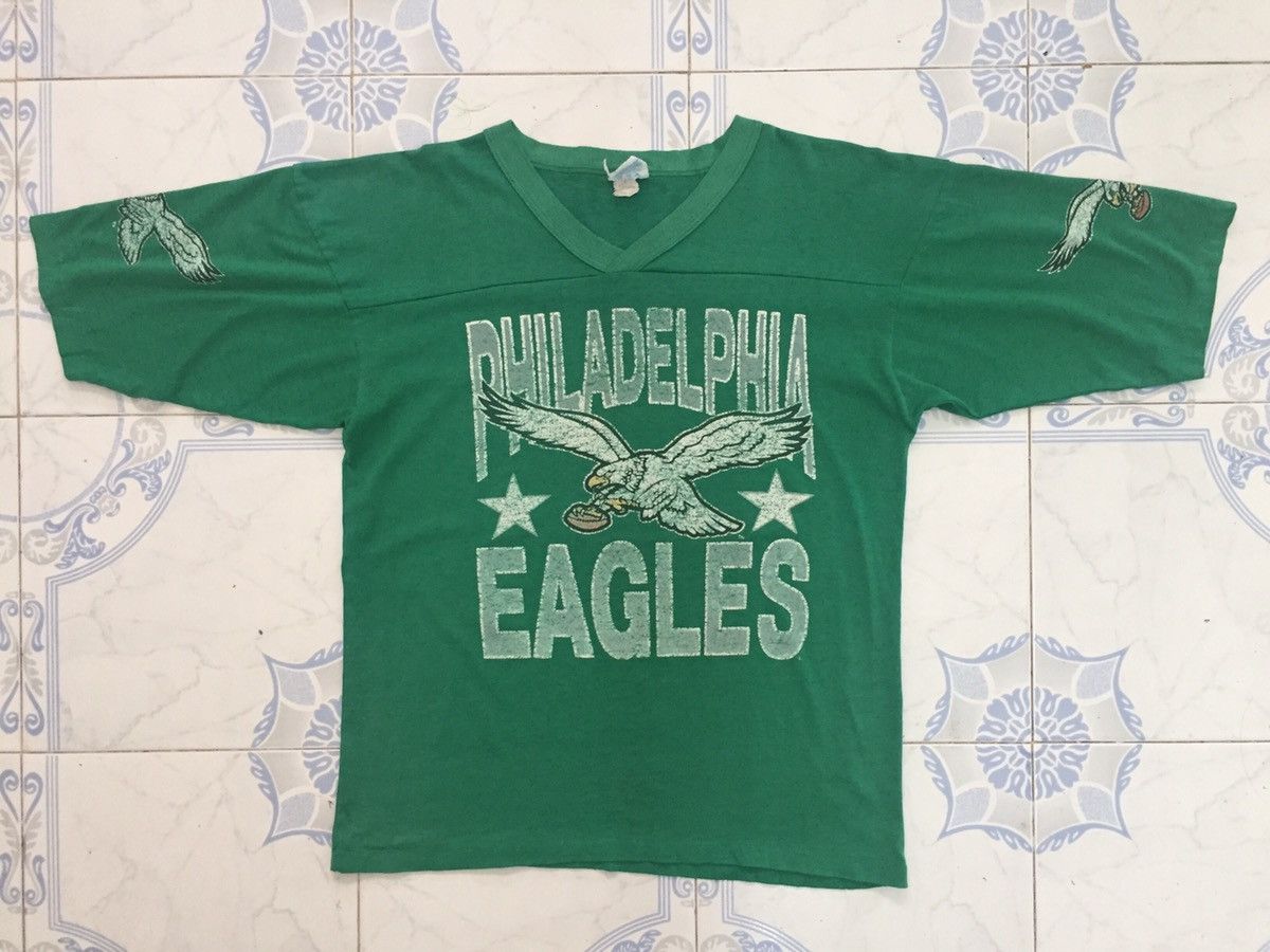 American Eagle Outfitters American Football Philadelphia Eagles Tshirt Single Stitch Size US M / EU 48-50 / 2 - 11 Thumbnail