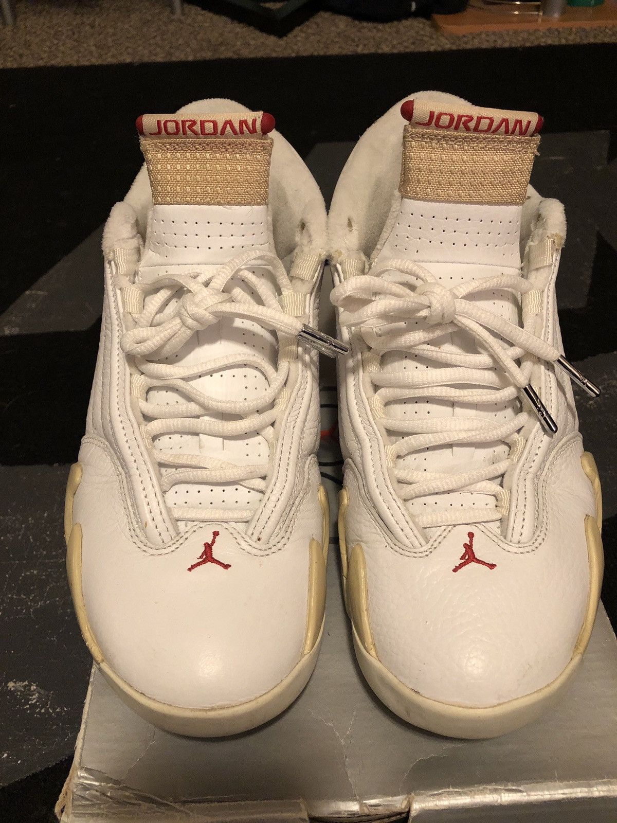 Nike Air Jordan Retro 14 Linen Grailed