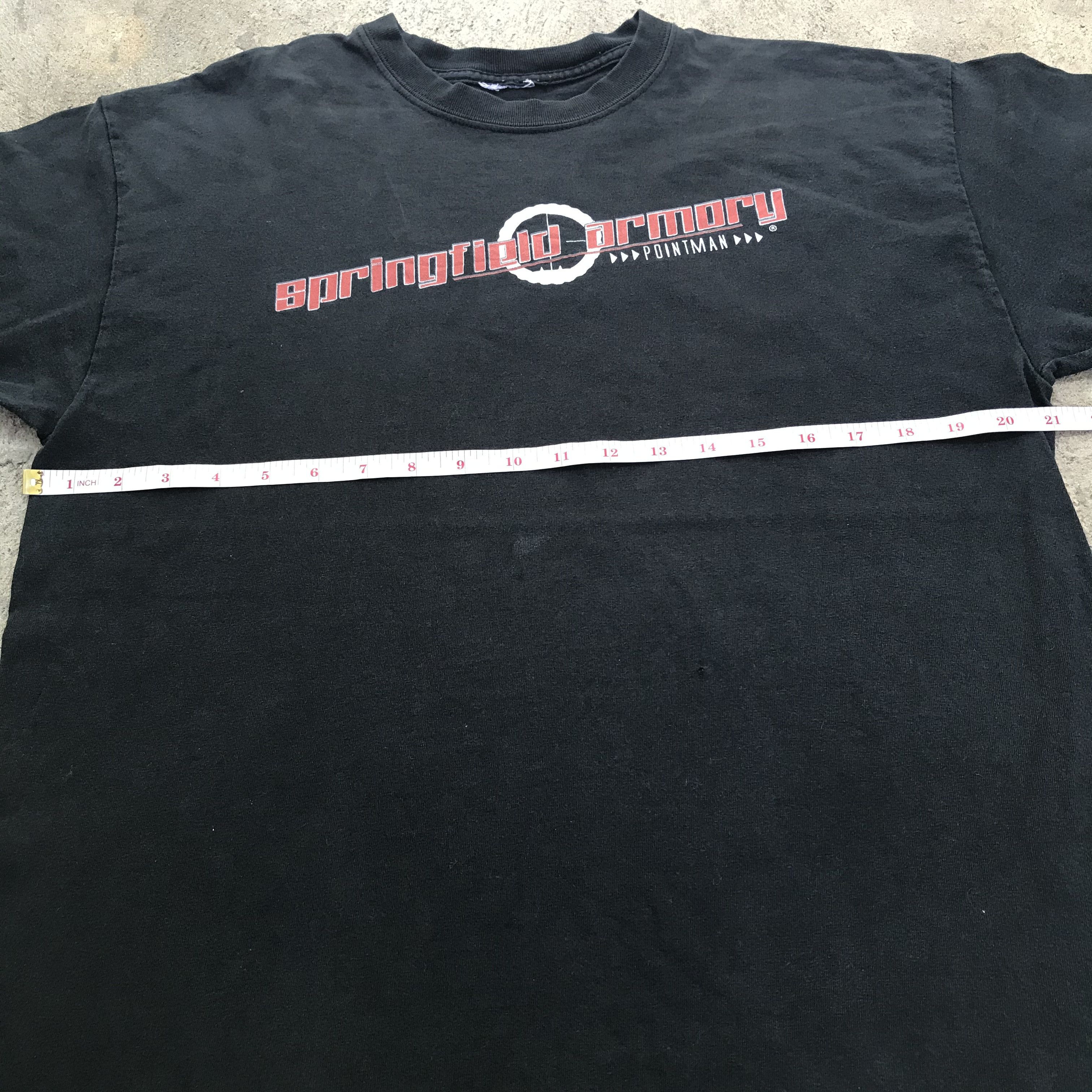 Vintage Vintage Springfield Armory Gun Promo Tee Shirt Size US L / EU 52-54 / 3 - 7 Thumbnail