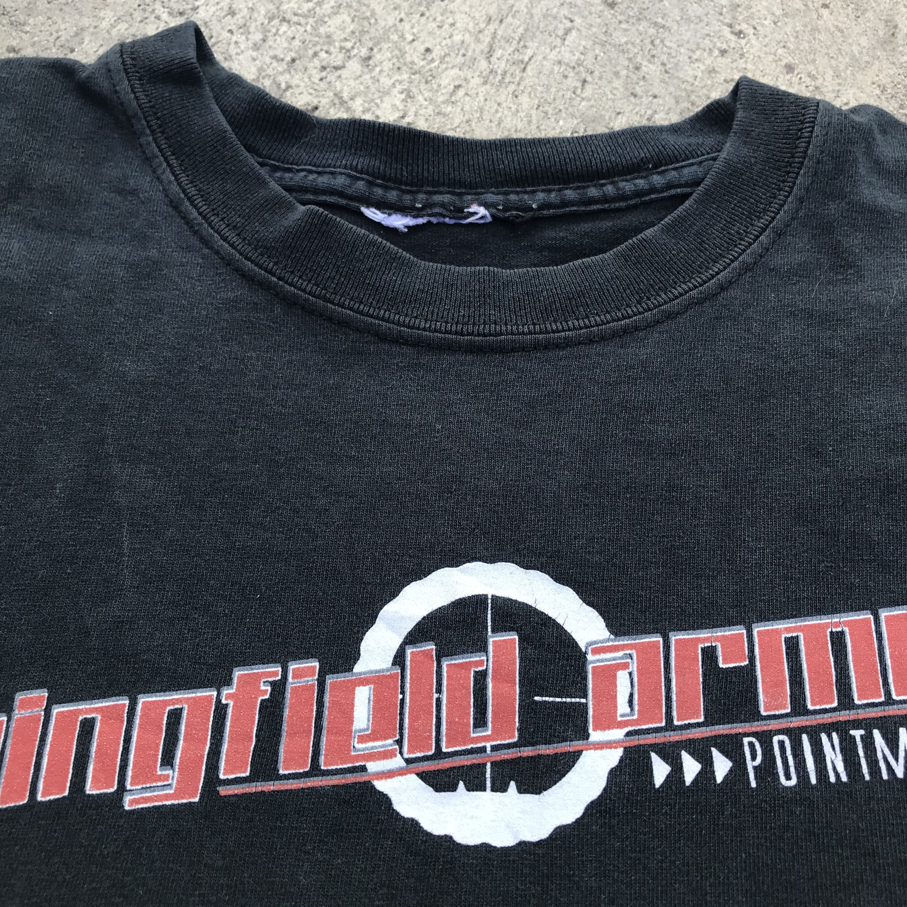 Vintage Vintage Springfield Armory Gun Promo Tee Shirt Size US L / EU 52-54 / 3 - 3 Thumbnail