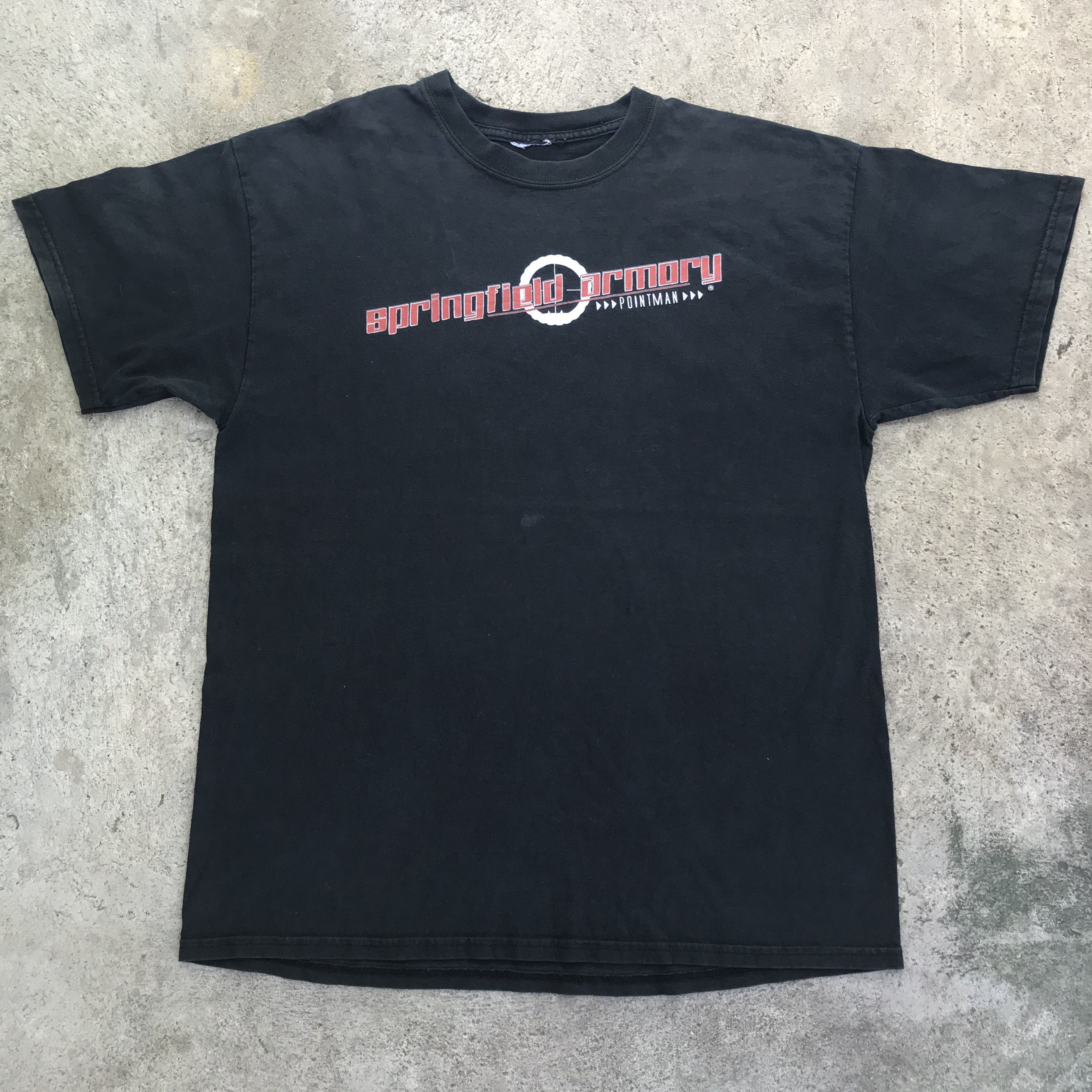 Vintage Vintage Springfield Armory Gun Promo Tee Shirt Size US L / EU 52-54 / 3 - 2 Thumbnail