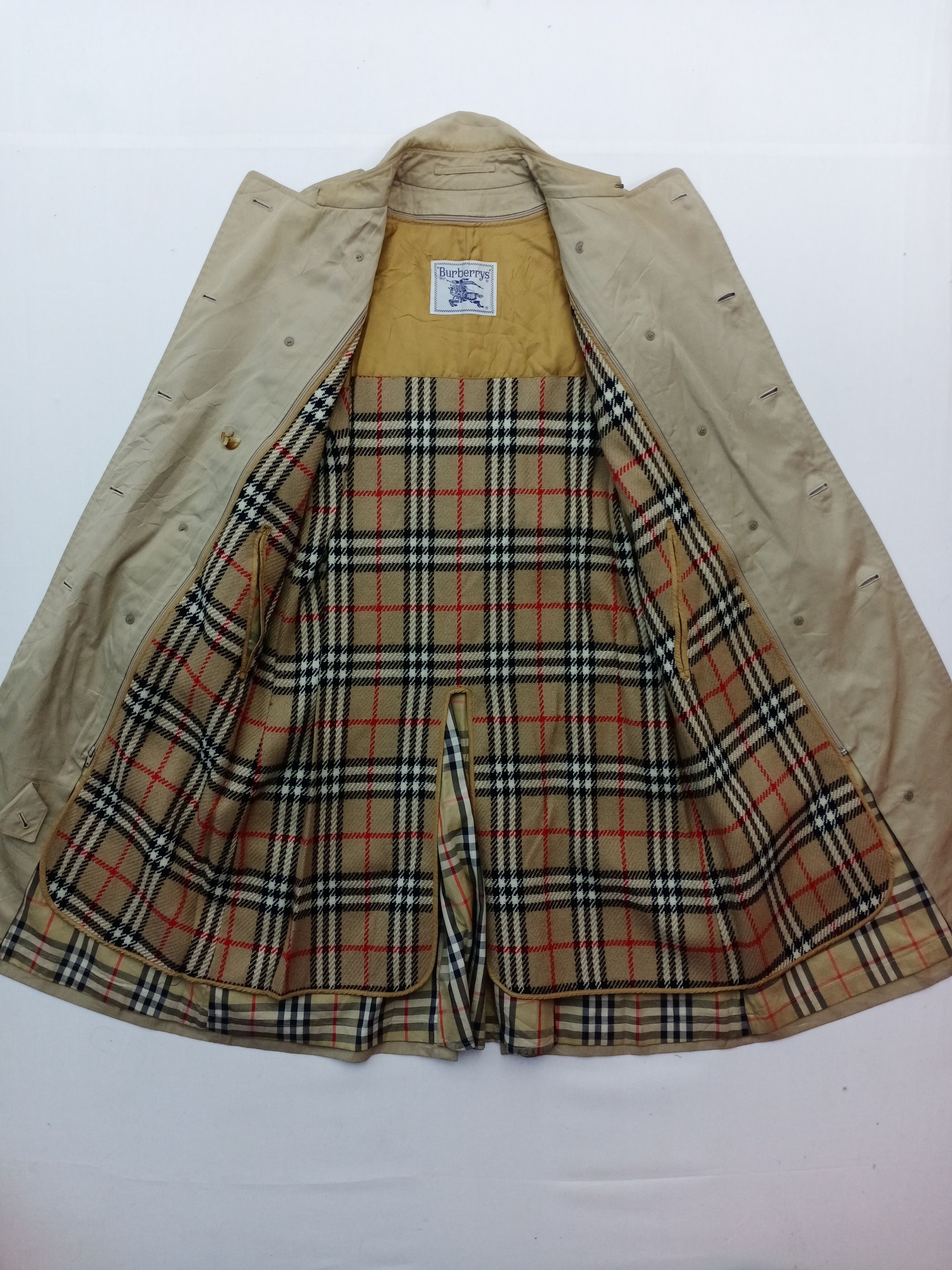 Burberry Rare! Burberry Trench Coat Nova Check Jacket Size US M / EU 48-50 / 2 - 7 Thumbnail