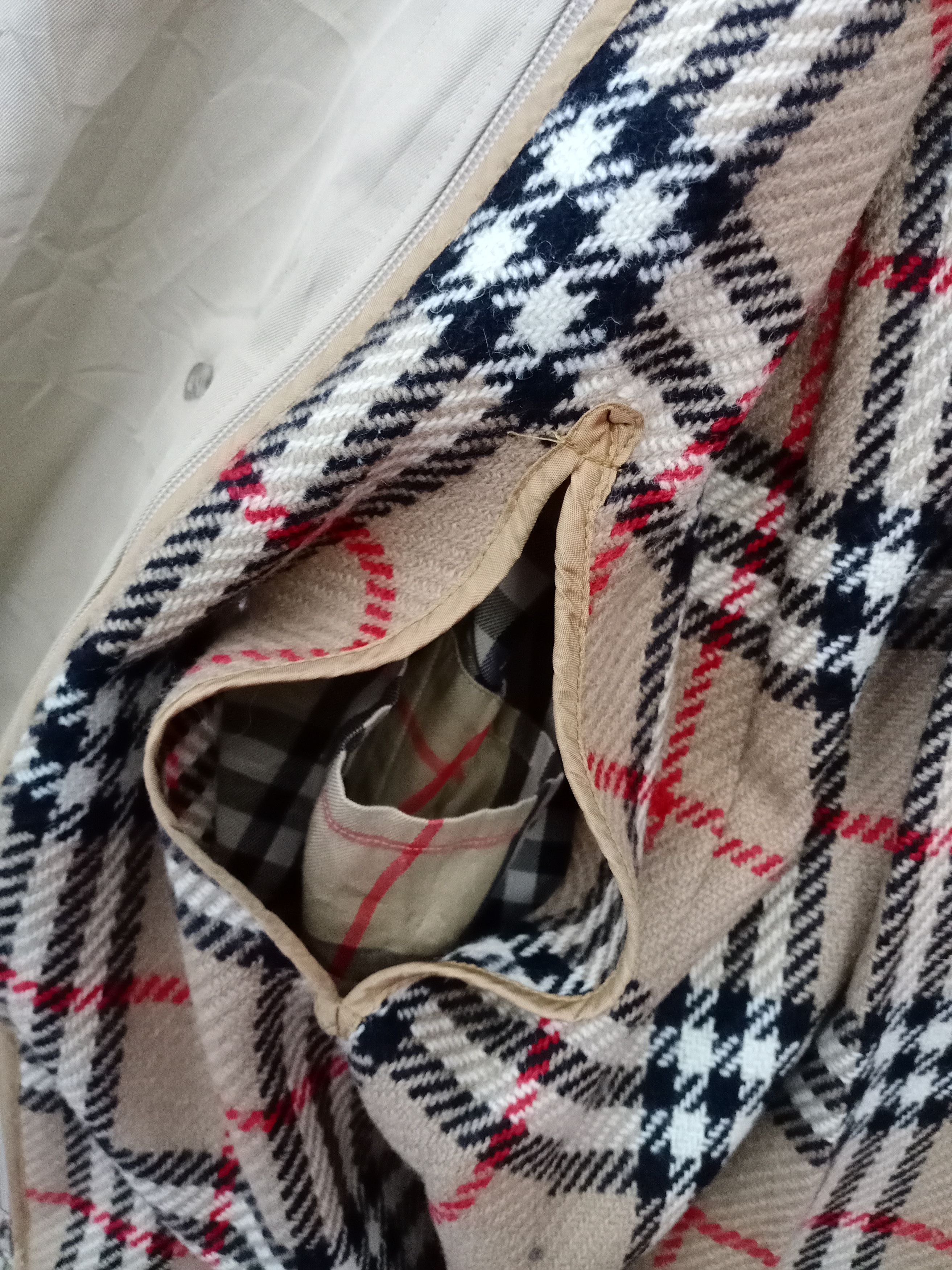Burberry Rare! Burberry Trench Coat Nova Check Jacket Size US M / EU 48-50 / 2 - 4 Thumbnail