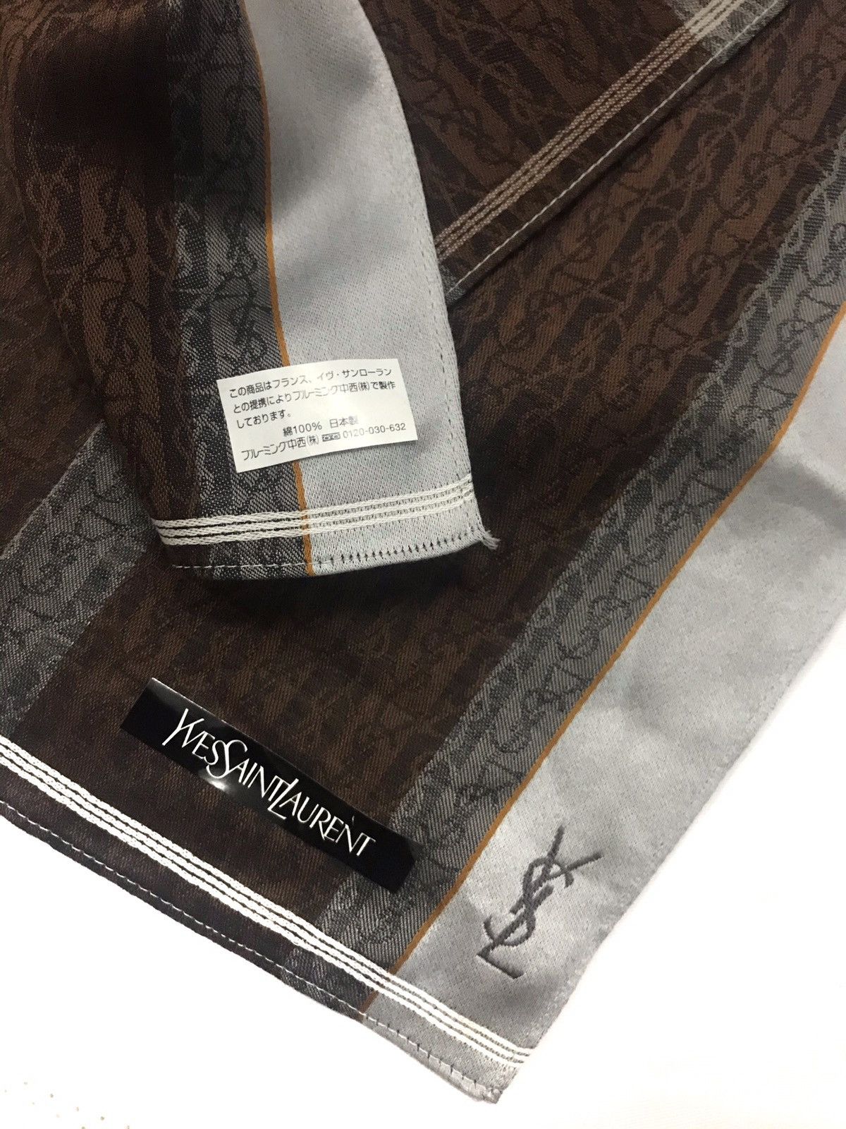 Other × Yves Saint Laurent Yves Saint Laurent Handkerchief/Neckerchief/Bandana Size ONE SIZE - 3 Thumbnail