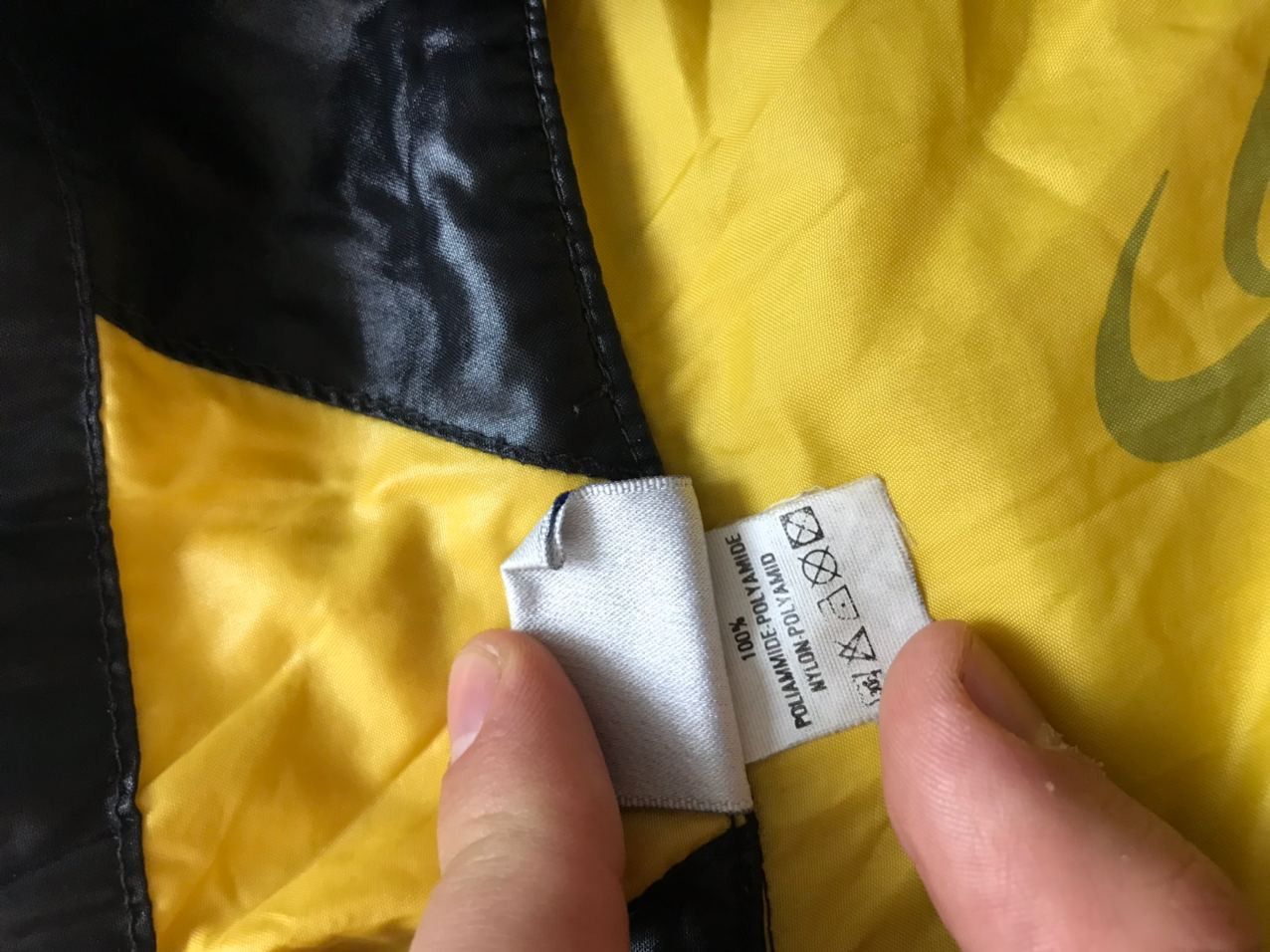 Asics Asics Vintage Kill Bill yellow / Black nylon jacket Size US M / EU 48-50 / 2 - 7 Thumbnail