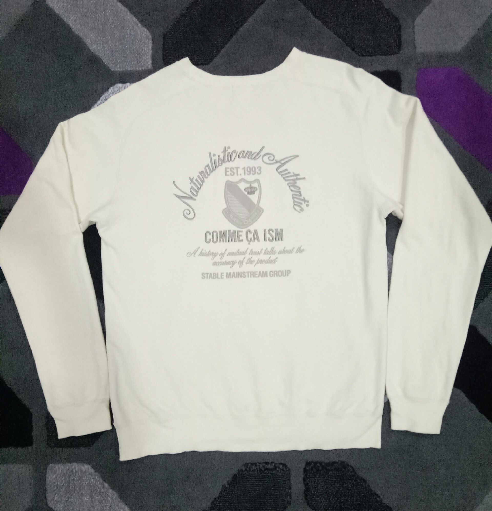 00s archive comme ca ism ヘンリーネックロンT y2k 00s archive comme