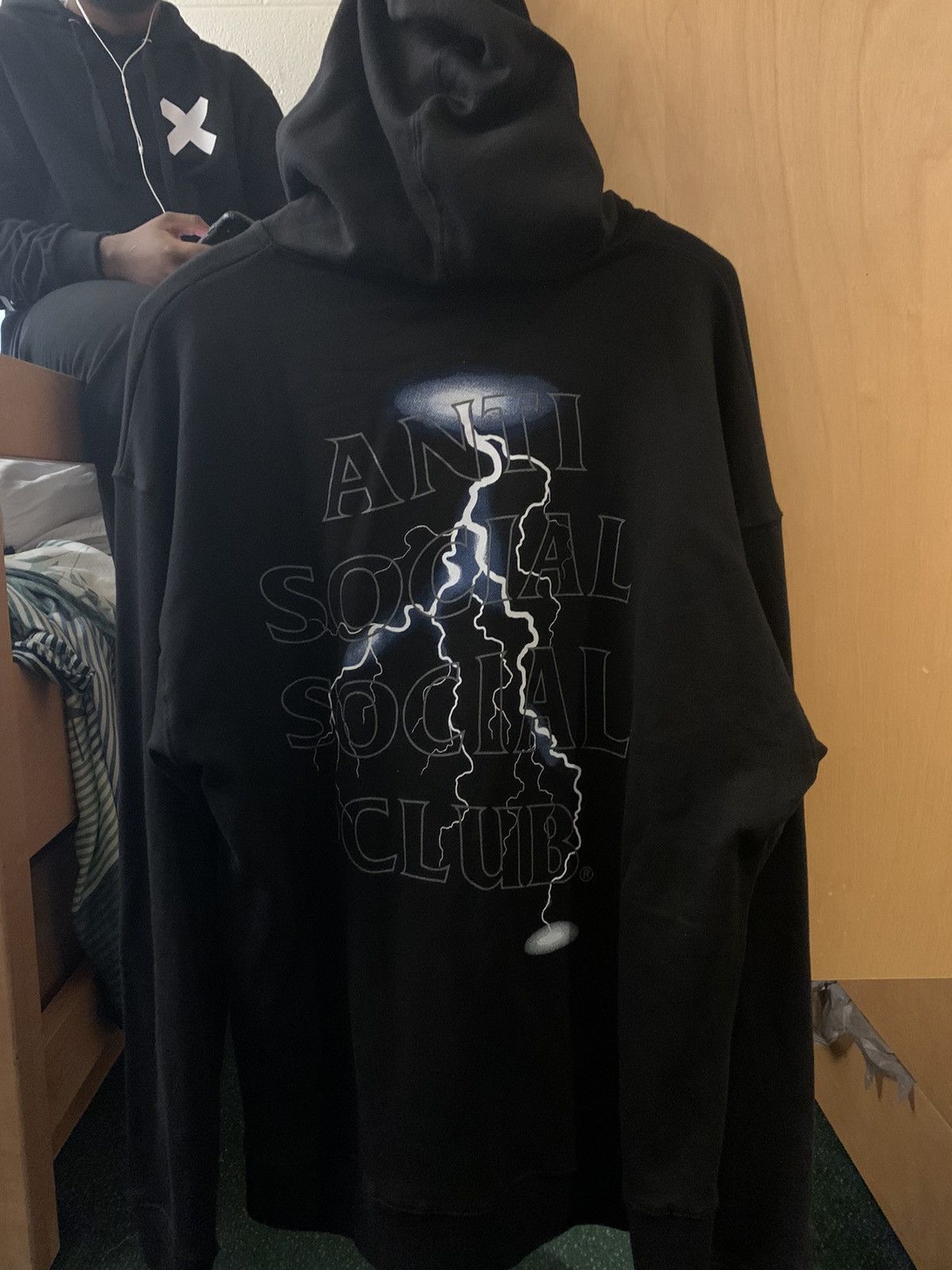 Anti Social Social Club Anti Social Club Hoodie Thunder Black