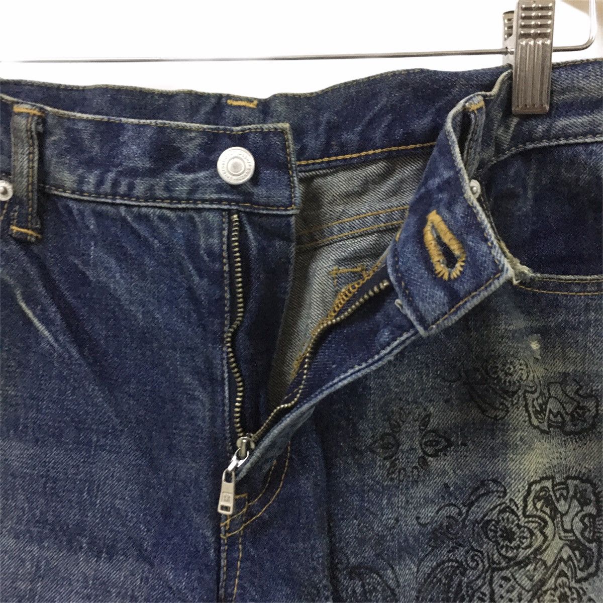 Swagger Swagger Japan Tattoed Distressed Jeans 32x32 Size US 32 / EU 48 - 7 Thumbnail