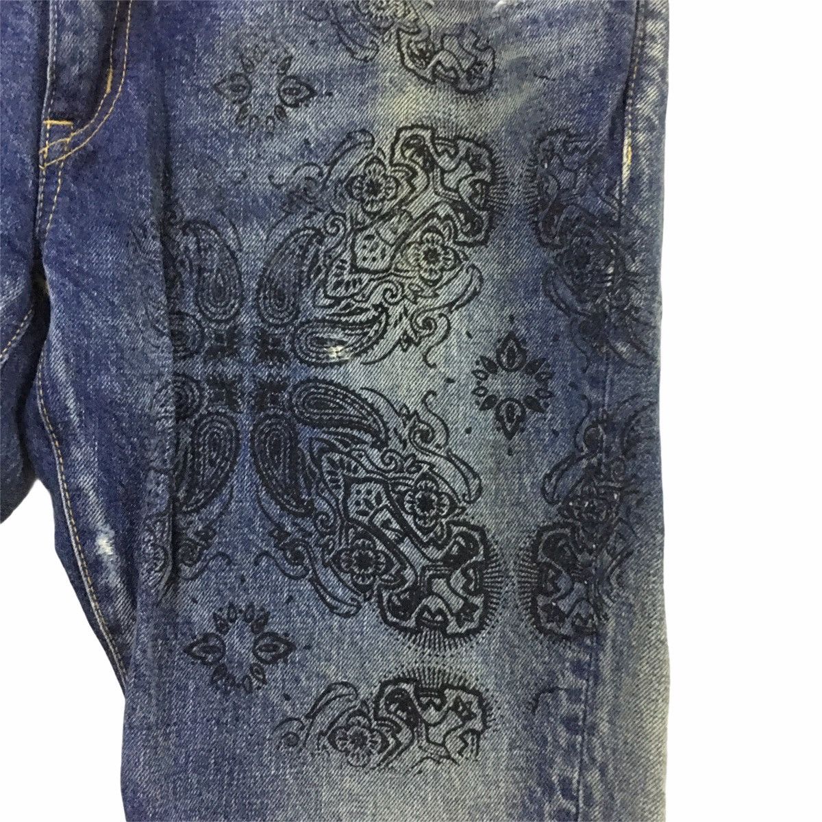 Swagger Swagger Japan Tattoed Distressed Jeans 32x32 Size US 32 / EU 48 - 5 Thumbnail