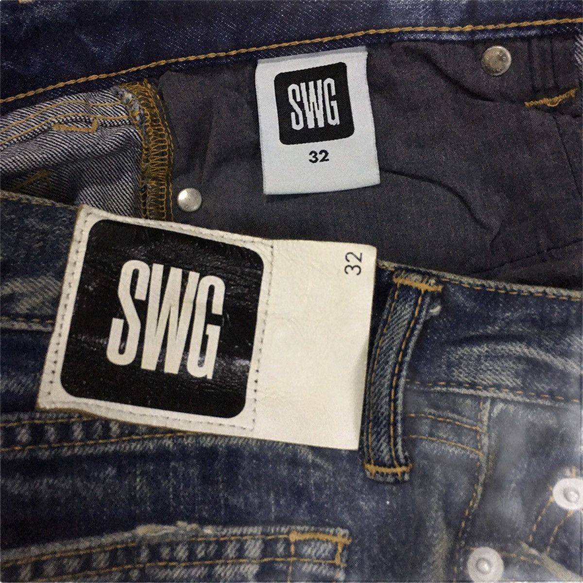 Swagger Swagger Japan Tattoed Distressed Jeans 32x32 Size US 32 / EU 48 - 11 Thumbnail