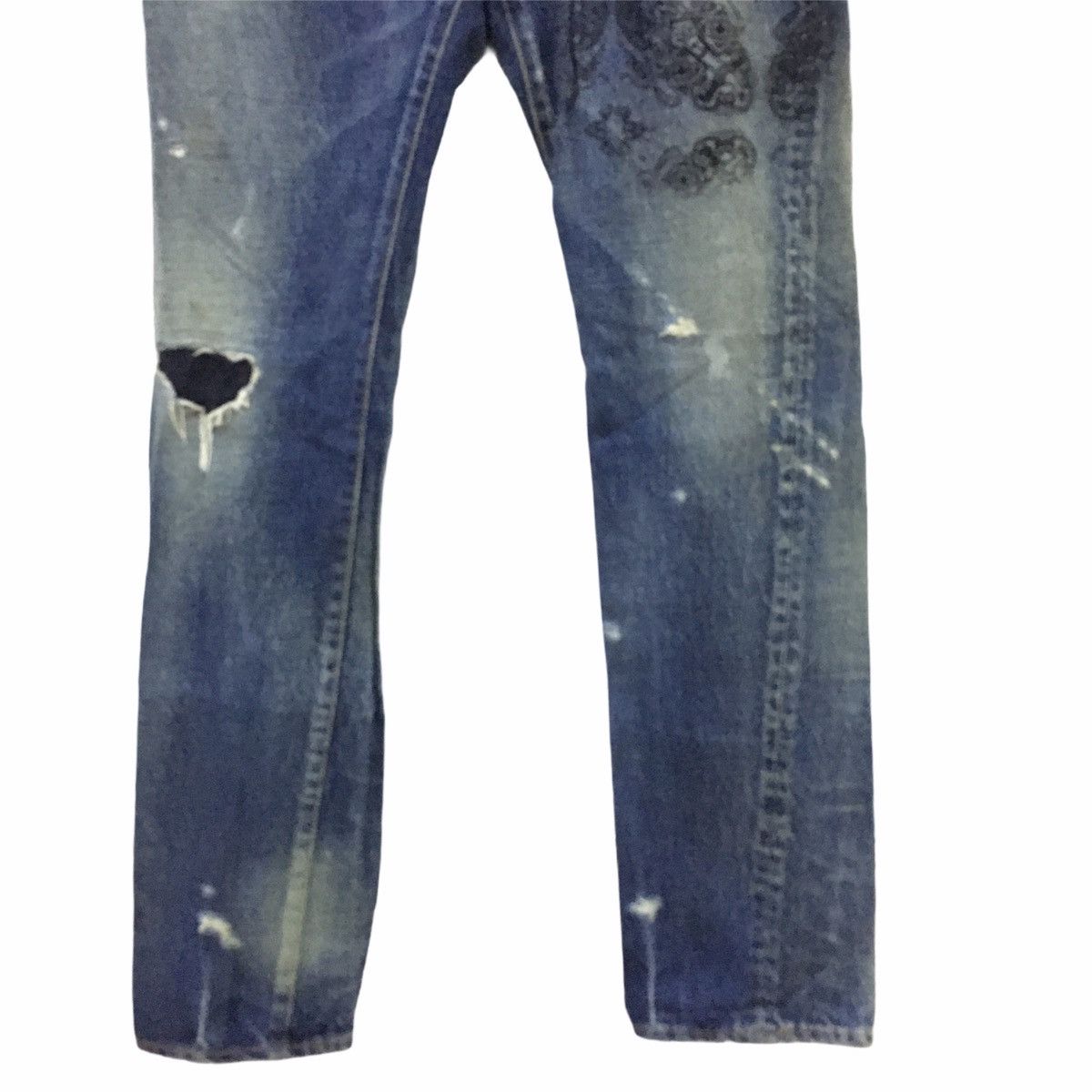 Swagger Swagger Japan Tattoed Distressed Jeans 32x32 Size US 32 / EU 48 - 4 Thumbnail