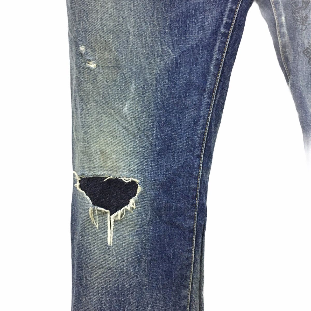 Swagger Swagger Japan Tattoed Distressed Jeans 32x32 Size US 32 / EU 48 - 6 Thumbnail