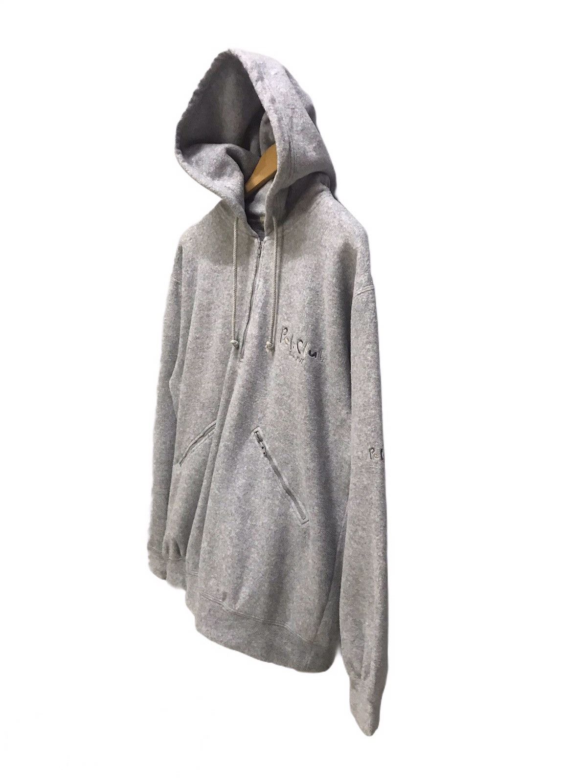 Beverly Hills Polo Club × U.S. Polo Assn. Hoodie half zipper double pocket fleece jacket Size US L / EU 52-54 / 3 - 2 Thumbnail