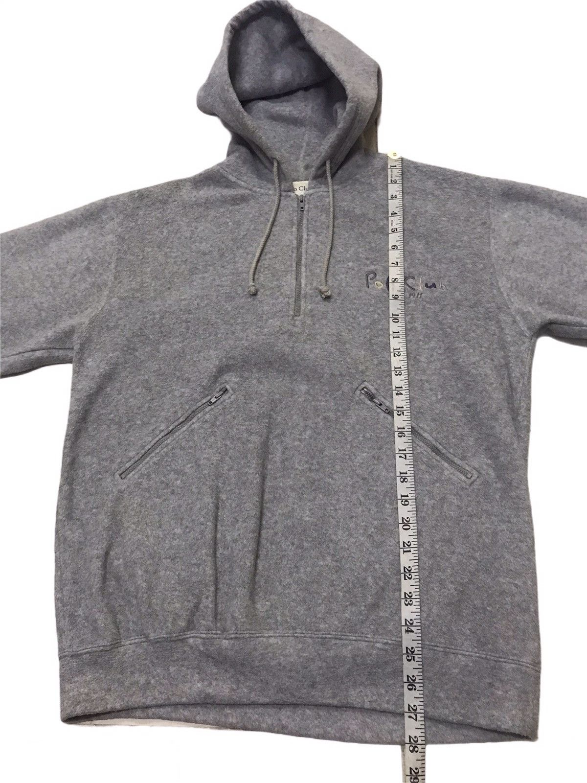 Beverly Hills Polo Club × U.S. Polo Assn. Hoodie half zipper double pocket fleece jacket Size US L / EU 52-54 / 3 - 12 Thumbnail