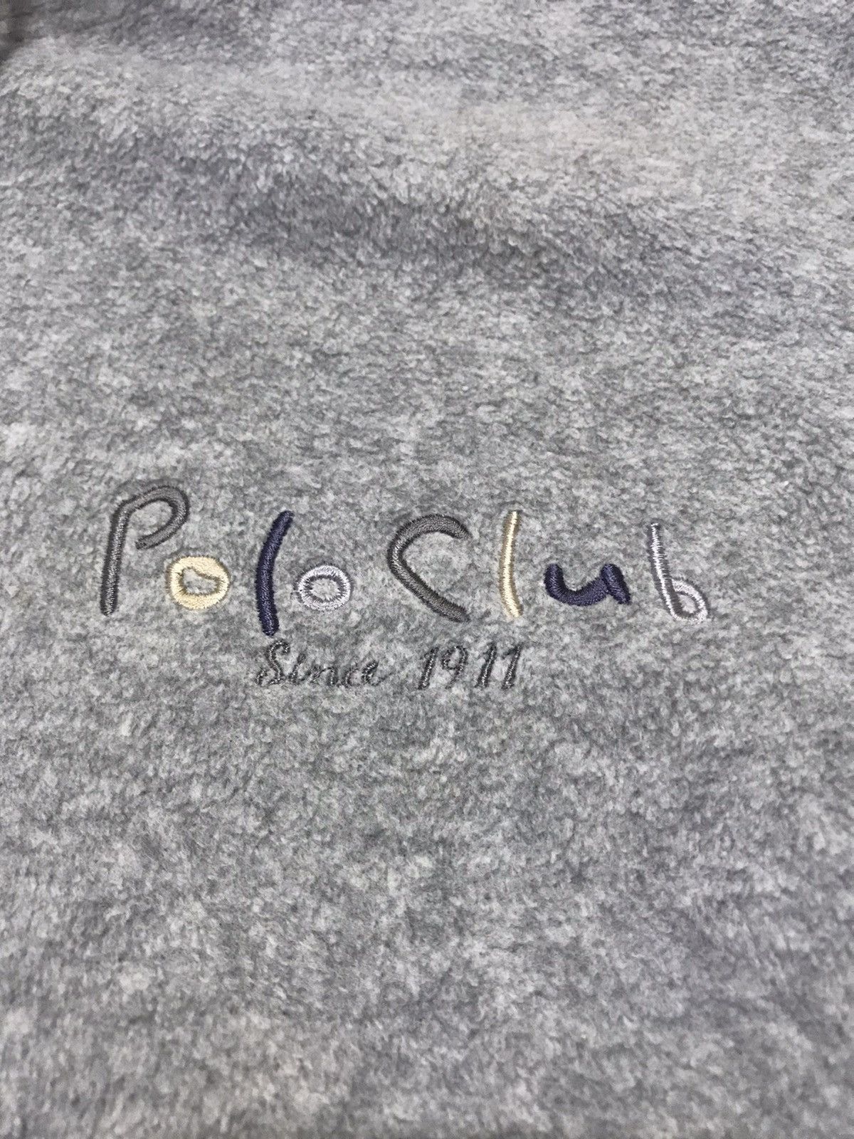 Beverly Hills Polo Club × U.S. Polo Assn. Hoodie half zipper double pocket fleece jacket Size US L / EU 52-54 / 3 - 6 Thumbnail