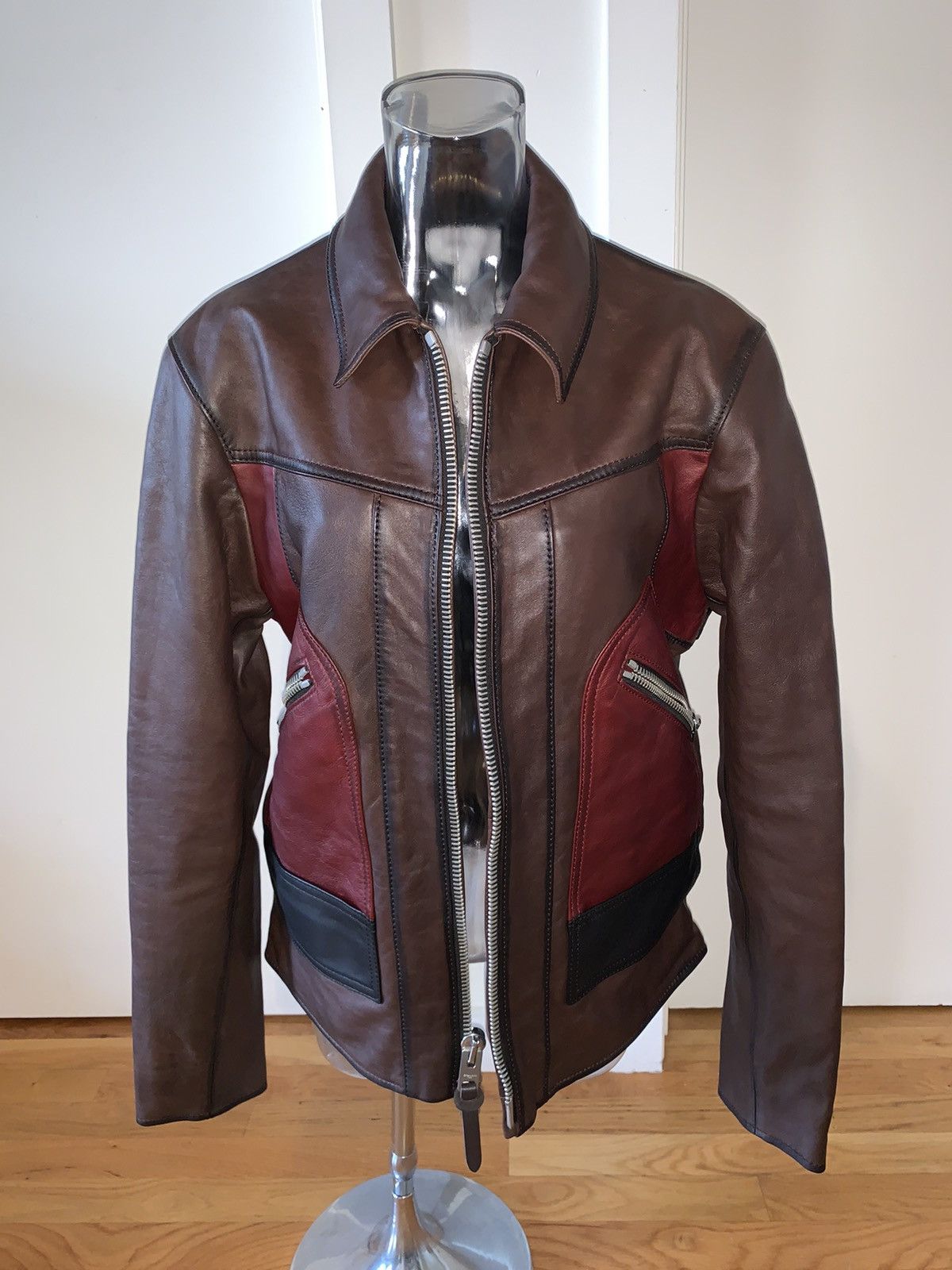 Coach Coach washed leather stinger jacket Grailed