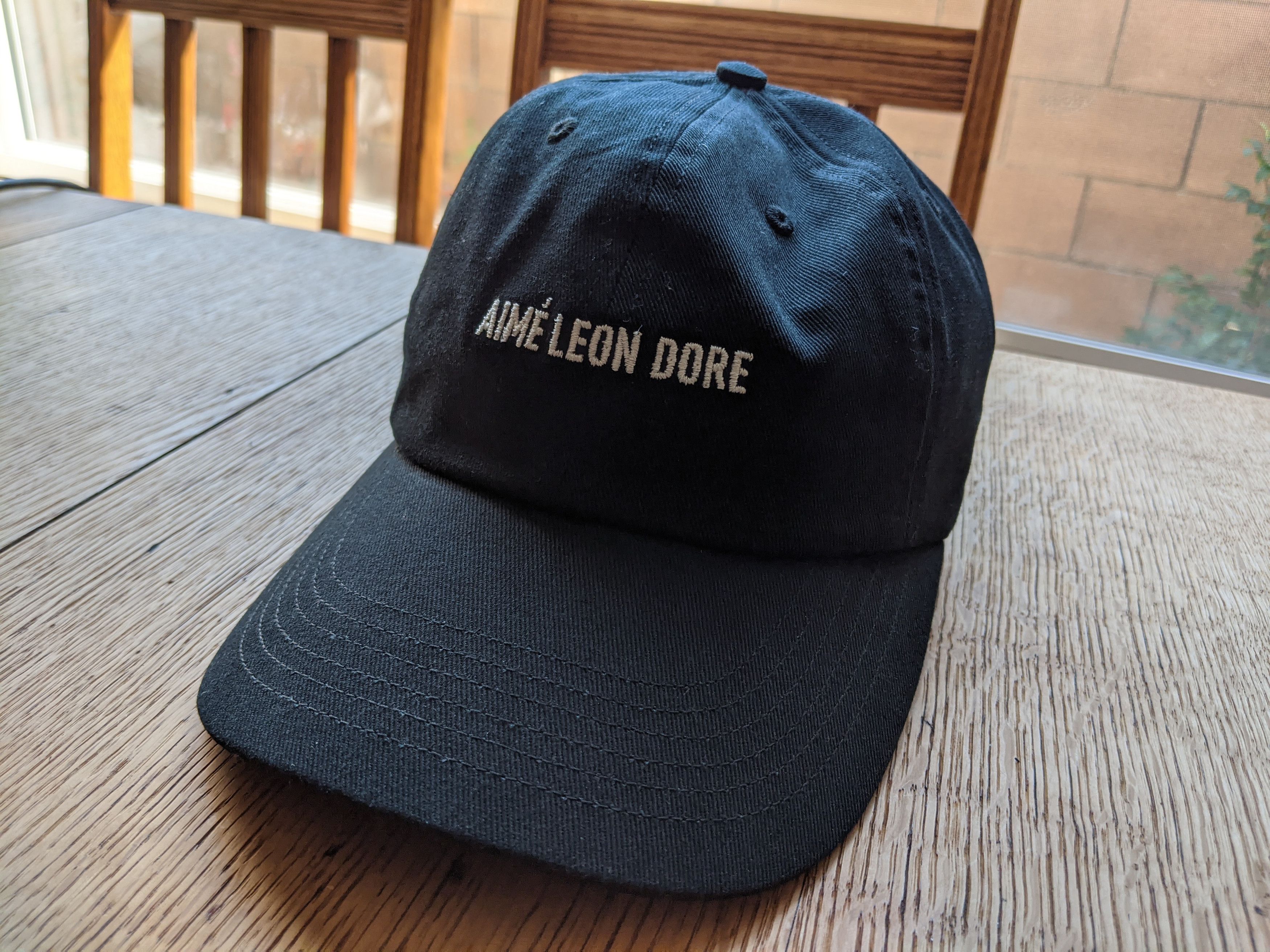 Aime Leon Dore Aime Leon Dore Black Core Uniform Logo Hat | Grailed