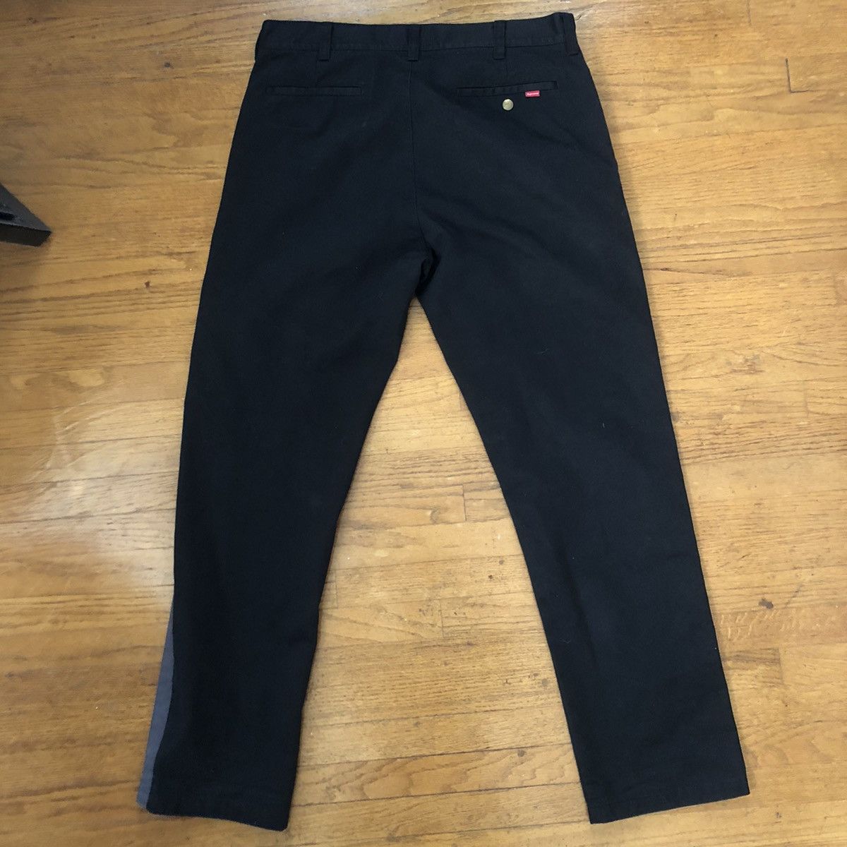 Supreme Supreme 2013 side tape stripe work pants Size US 36 / EU 52 - 2 Thumbnail