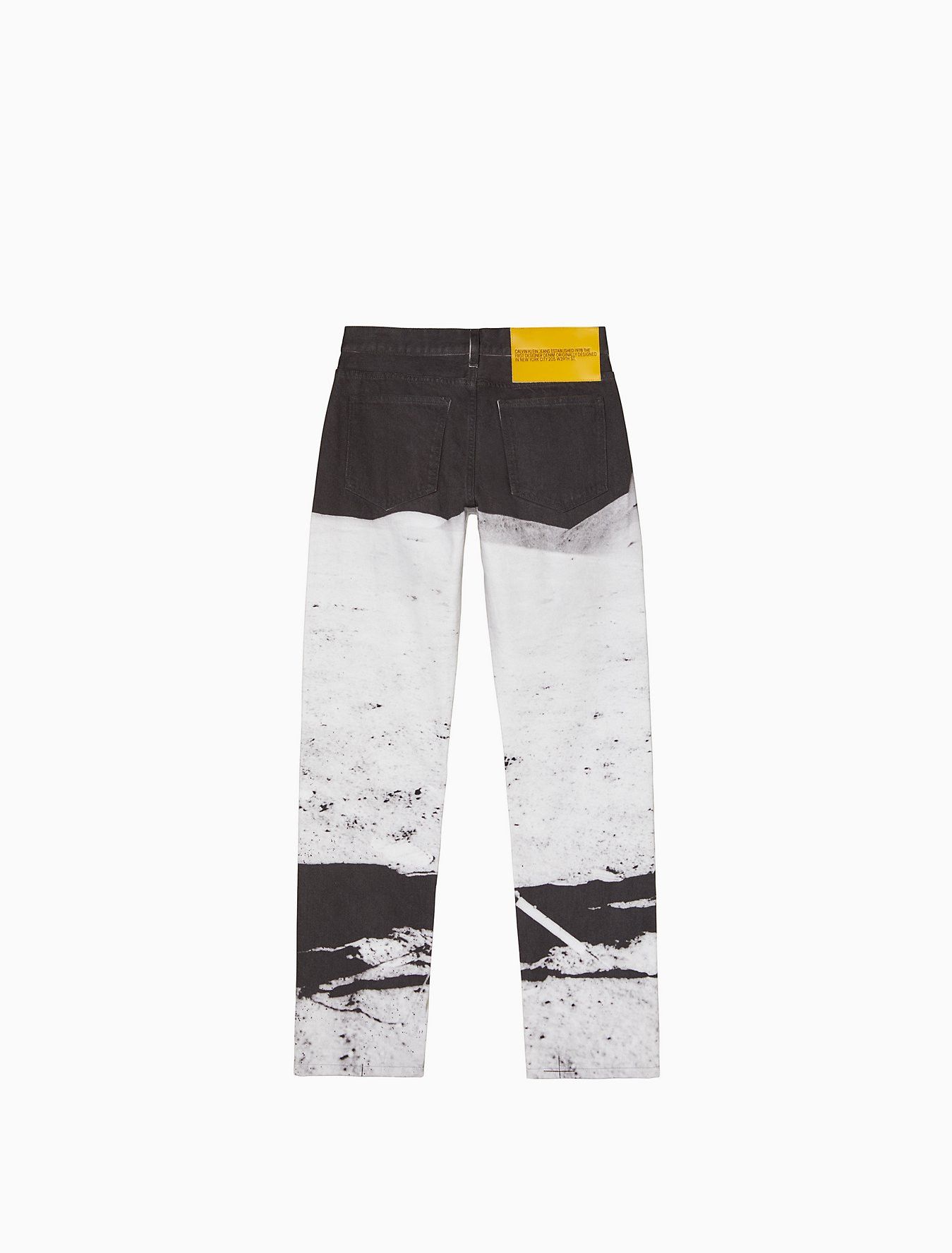 Calvin Klein 205W39NYC EST. 1978 Straight Leg Moon Landings Jeans Size US 30 / EU 46 - 2 Thumbnail