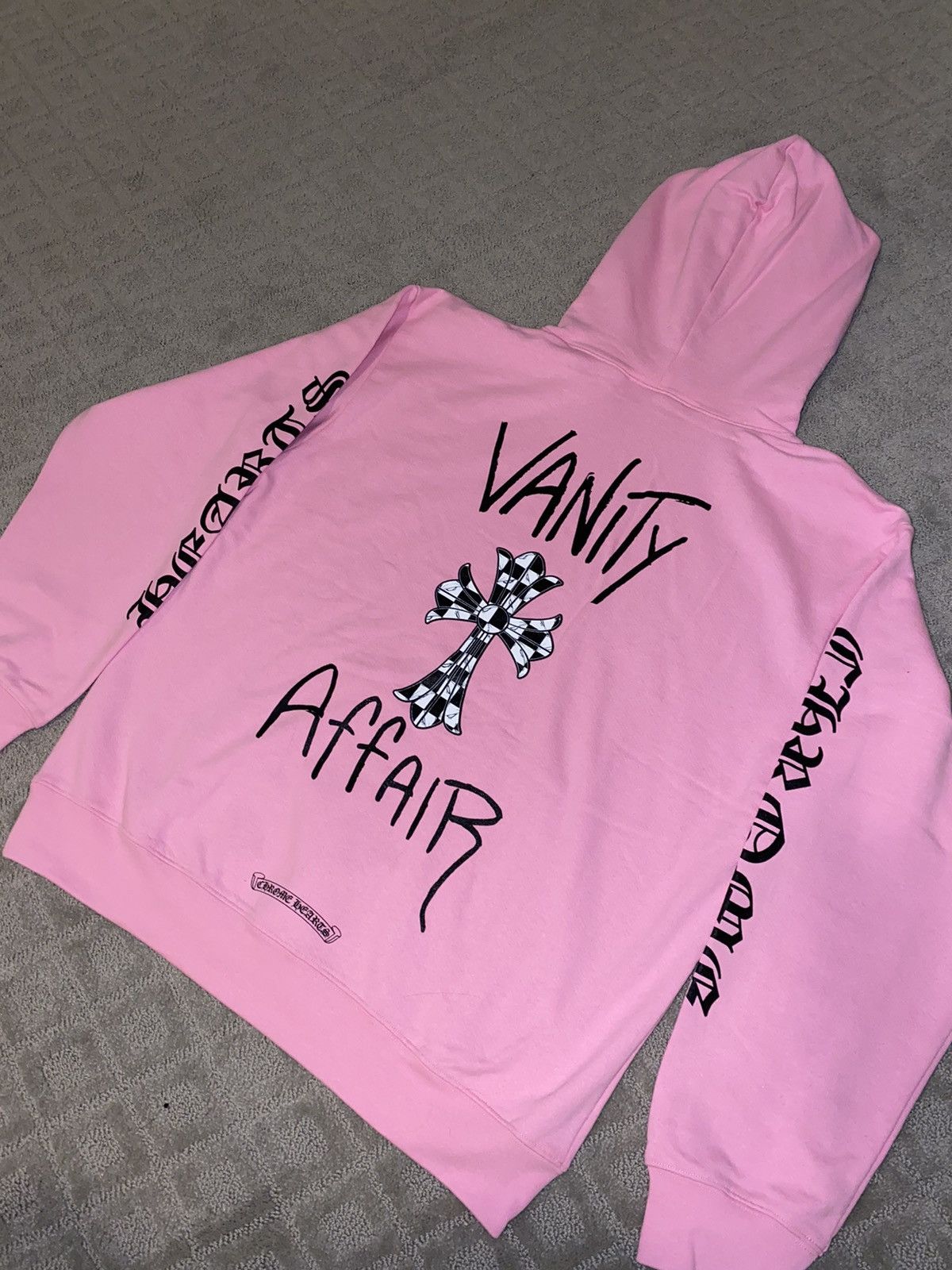 Chrome Hearts Matty Boy Vanity Affair Hoodie Pink Men's - US