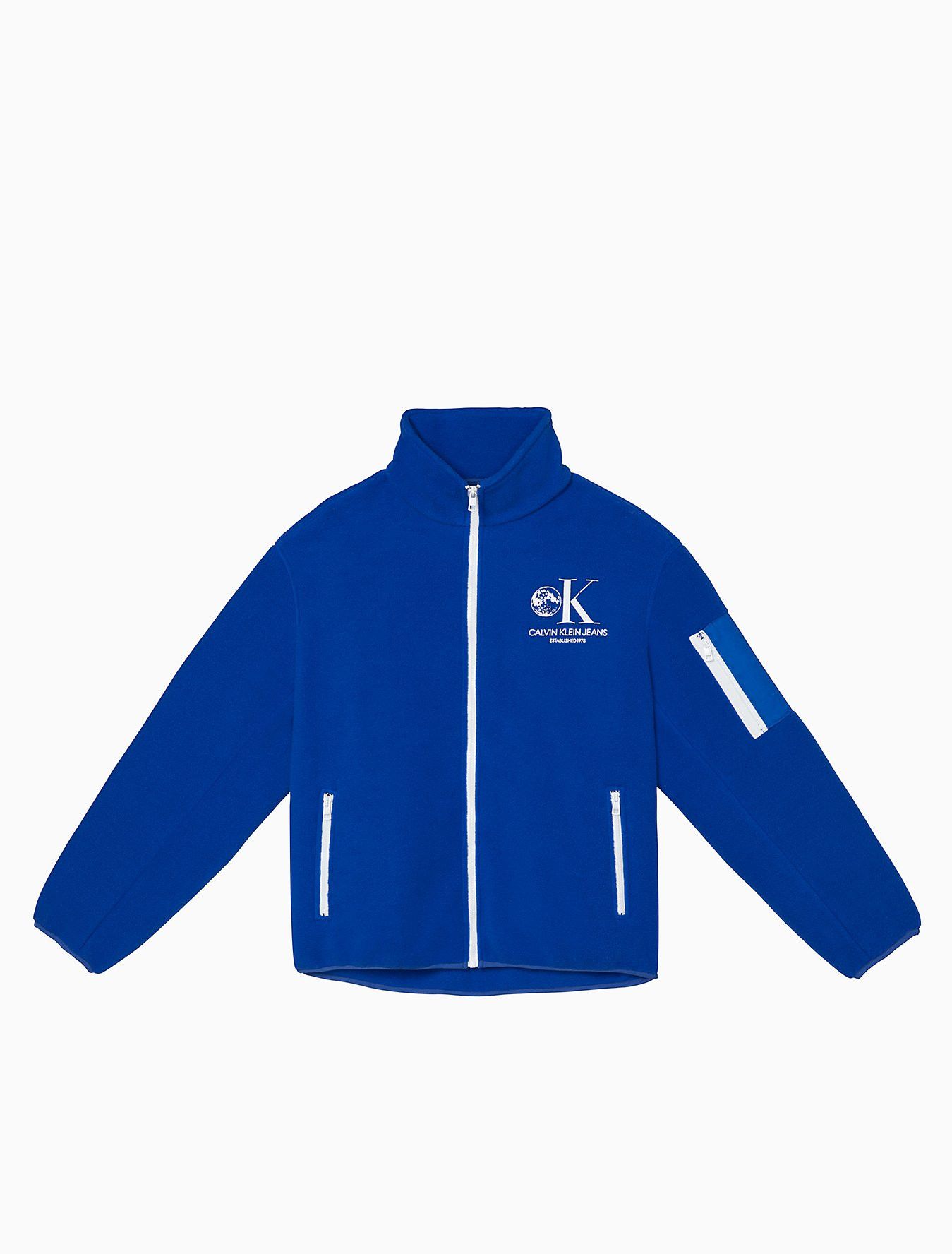Calvin Klein 205W39NYC EST. 1978 Lunar Ascent OK Logo Fleece Jacket Size US XL / EU 56 / 4 - 1 Thumbnail