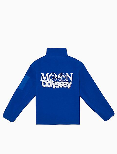 Calvin Klein 205W39NYC EST. 1978 Lunar Ascent OK Logo Fleece Jacket Size US XL / EU 56 / 4 - 2 Thumbnail