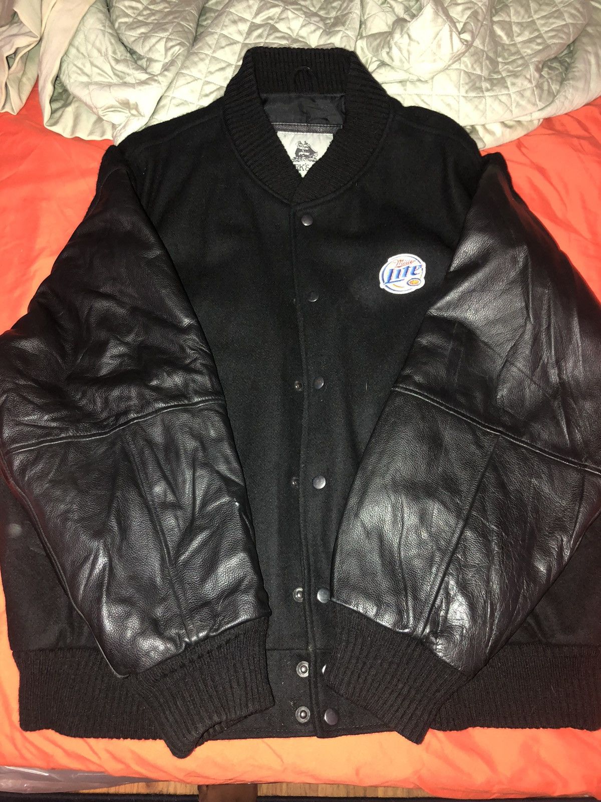 Vintage Vintage Miller Lite Varsity Jacket | Grailed