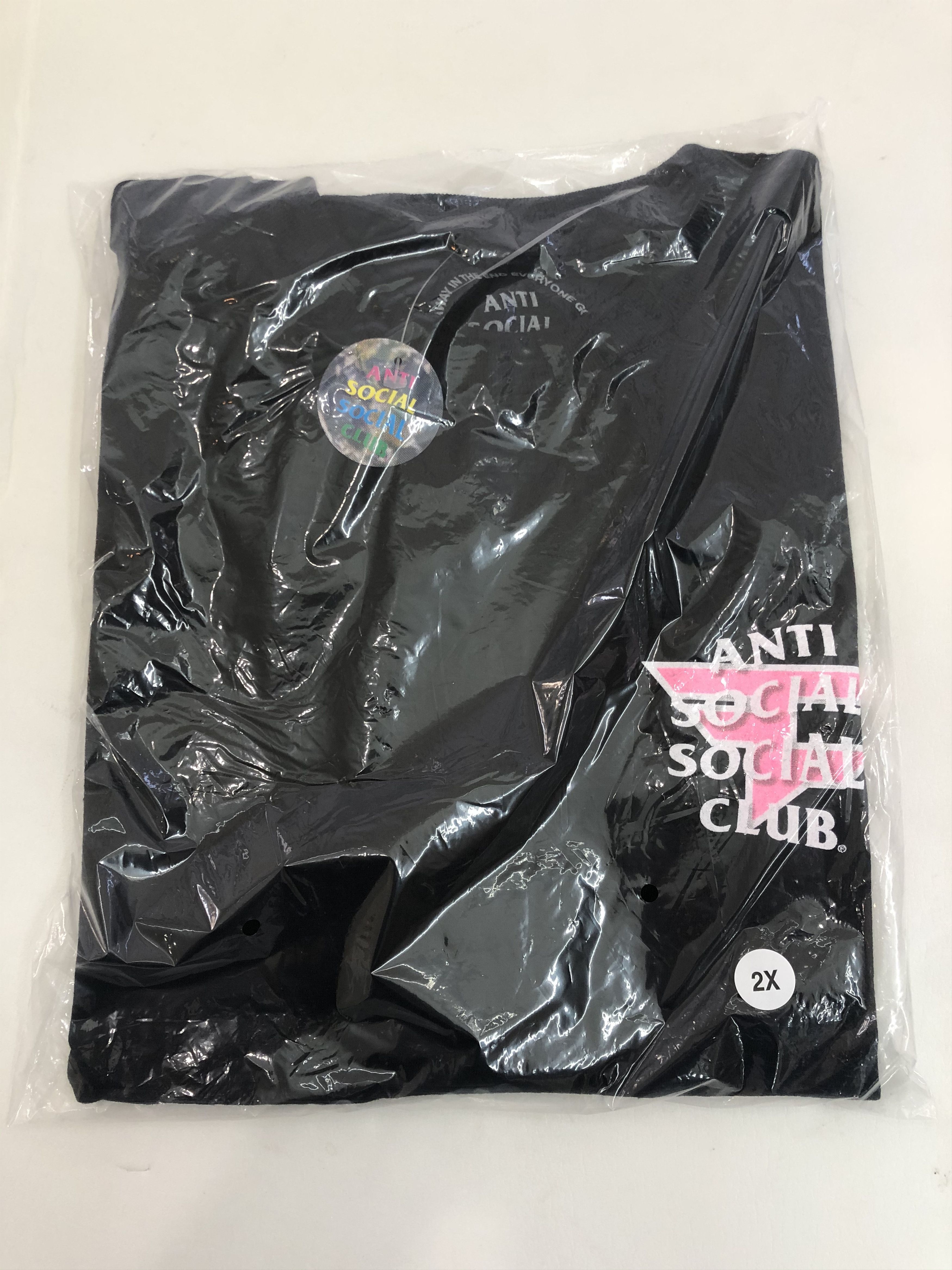 Tシャツ・カットソー Anti Social Social Club Faze Clan Tee FW 20 Anti Social Social Club Faze Clan Tee Black Men's - FW20 - US