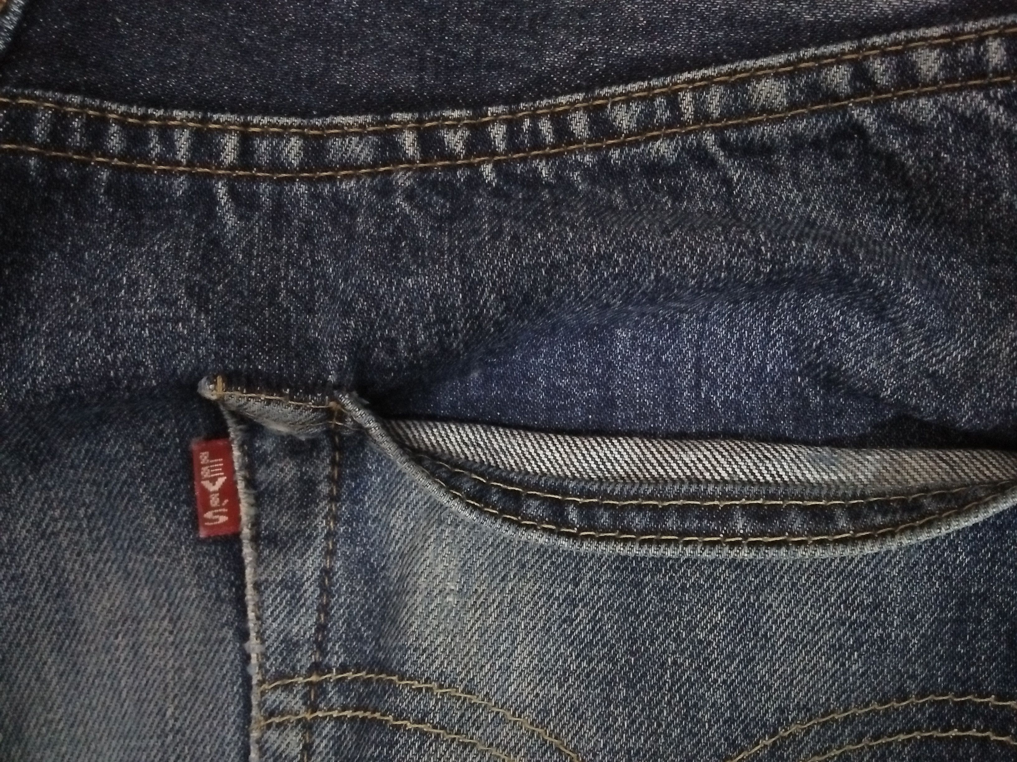 Levi's 90s LEVIS 501XX BIG E DENIM SELVEDGE USA 555 (A858) Size US 32 / EU 48 - 18 Thumbnail