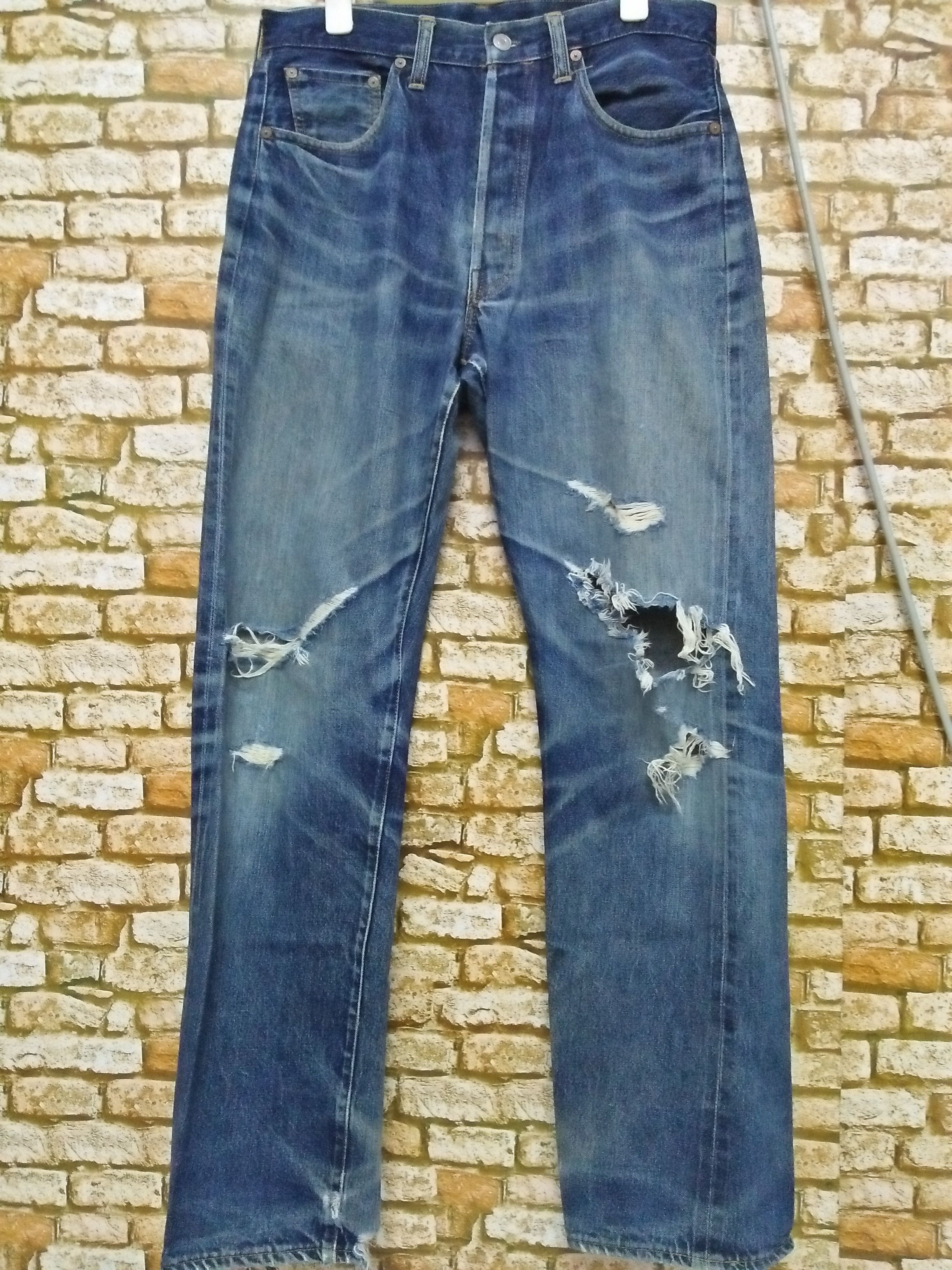 Levi's × Vintage 50s Levis 504ZXX Big E Selvedge USA Hidden Rivets