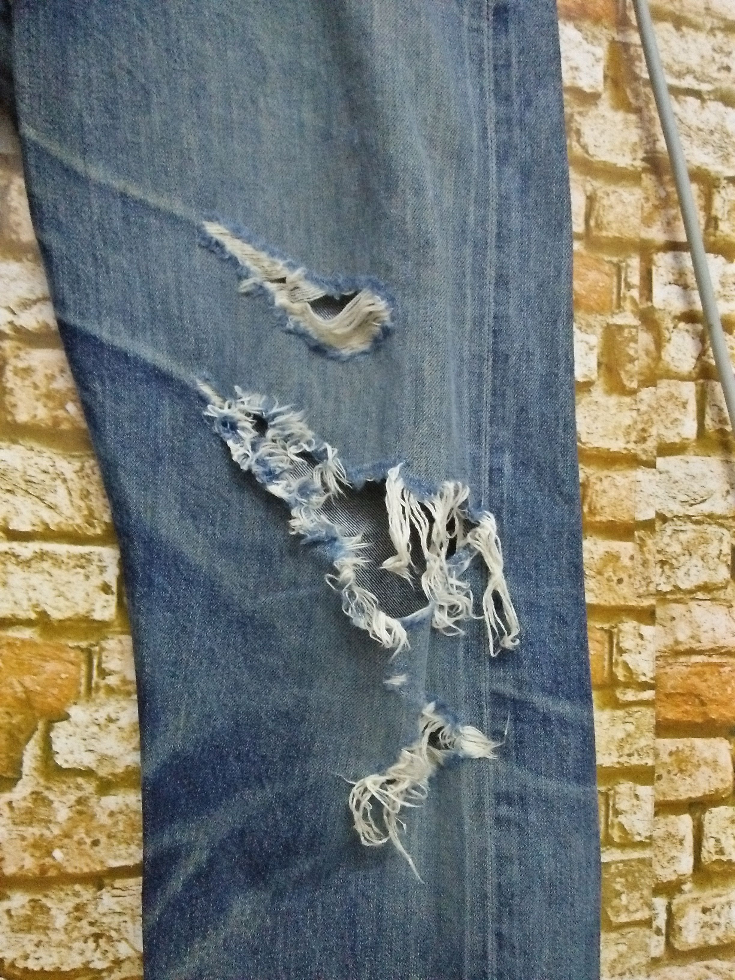 90s LEVIS 501XX BIG E DENIM SELVEDGE USA 555 (A858)