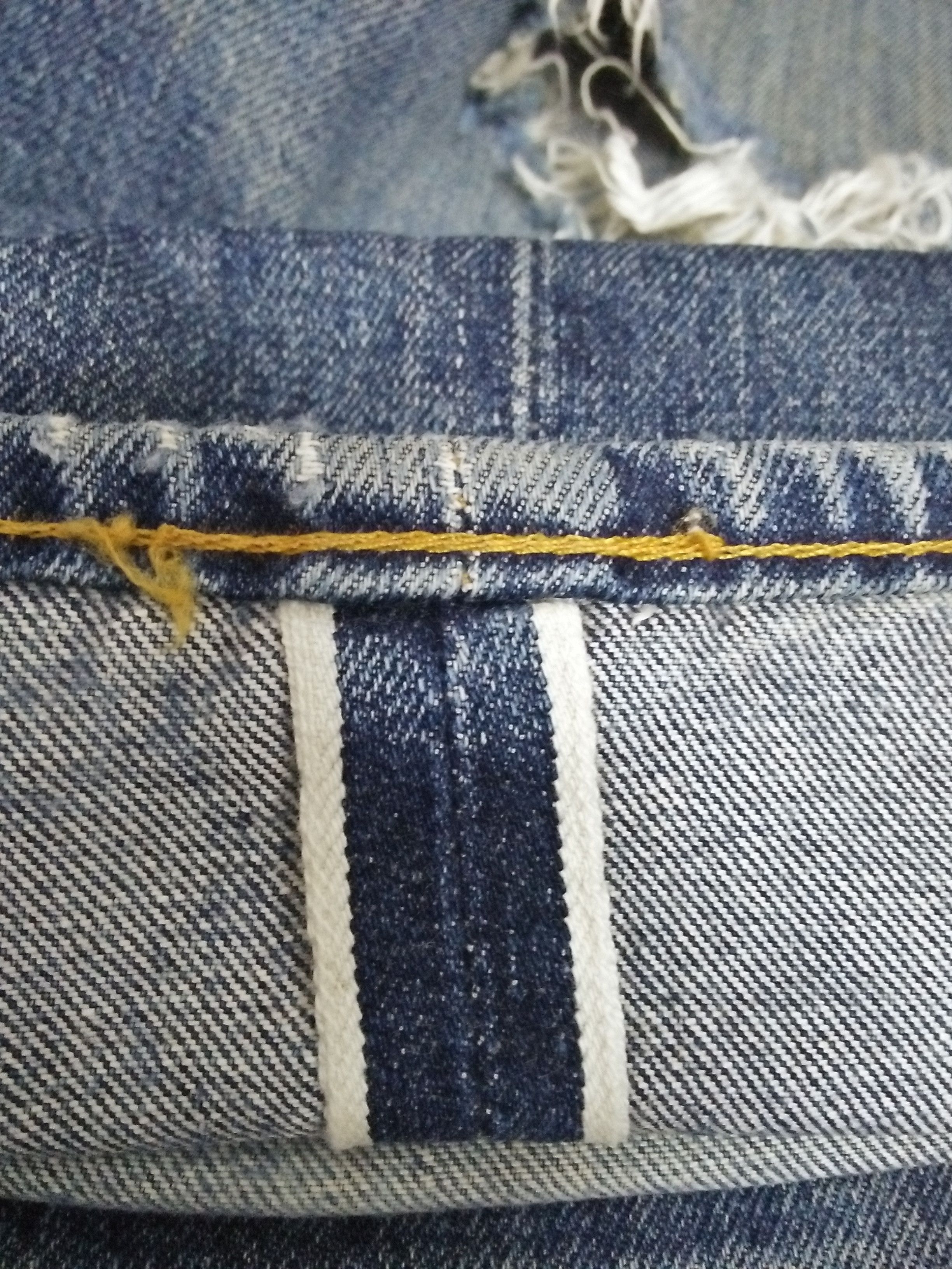 Levi's 90s LEVIS 501XX BIG E DENIM SELVEDGE USA 555 (A858) Size US 32 / EU 48 - 19 Thumbnail