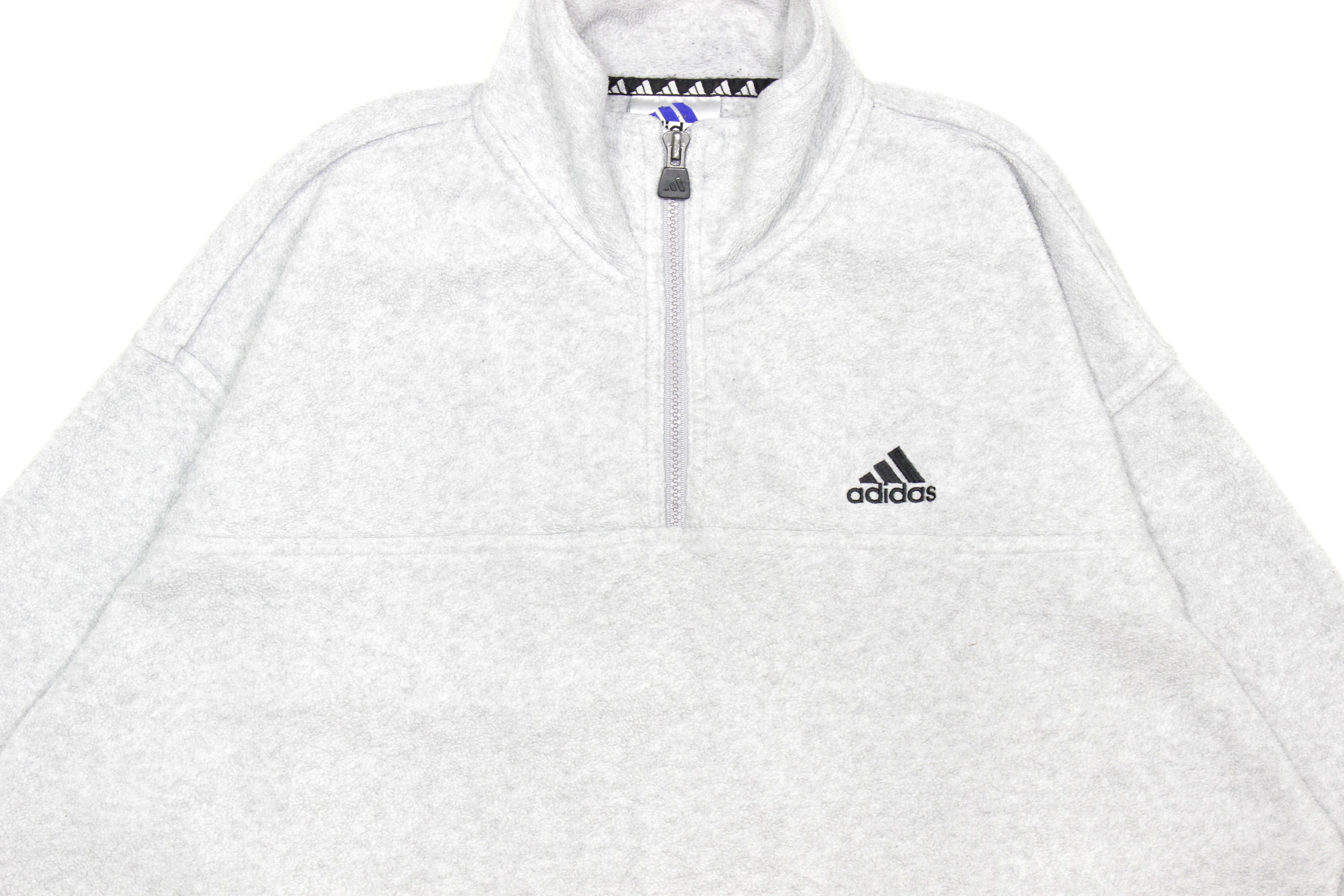 Adidas 90S Logo Baggy Fleece Size US M / EU 48-50 / 2 - 3 Thumbnail