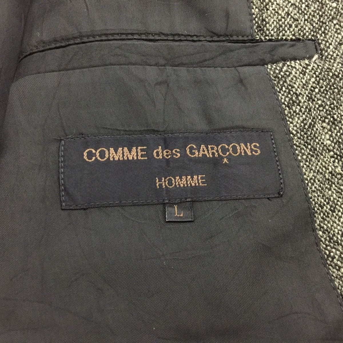 Comme des Garcons Comme Des Garcons Wool Coat Blazer AD 1992 Size 50R - 7 Thumbnail