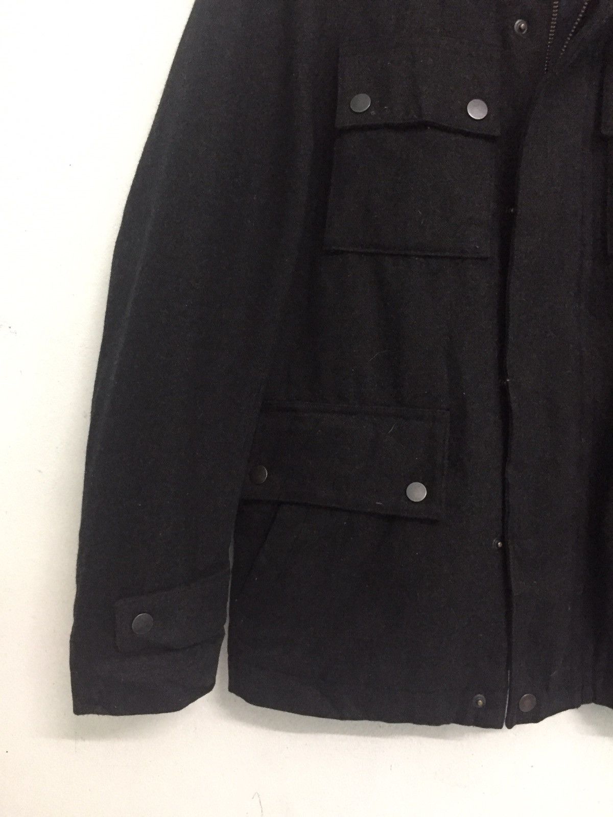 Japanese Brand Jun Men 6 Pockets Jacket With Storage Hoodie Size US M / EU 48-50 / 2 - 4 Thumbnail