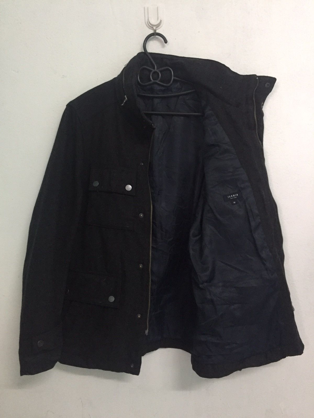 Japanese Brand Jun Men 6 Pockets Jacket With Storage Hoodie Size US M / EU 48-50 / 2 - 14 Thumbnail