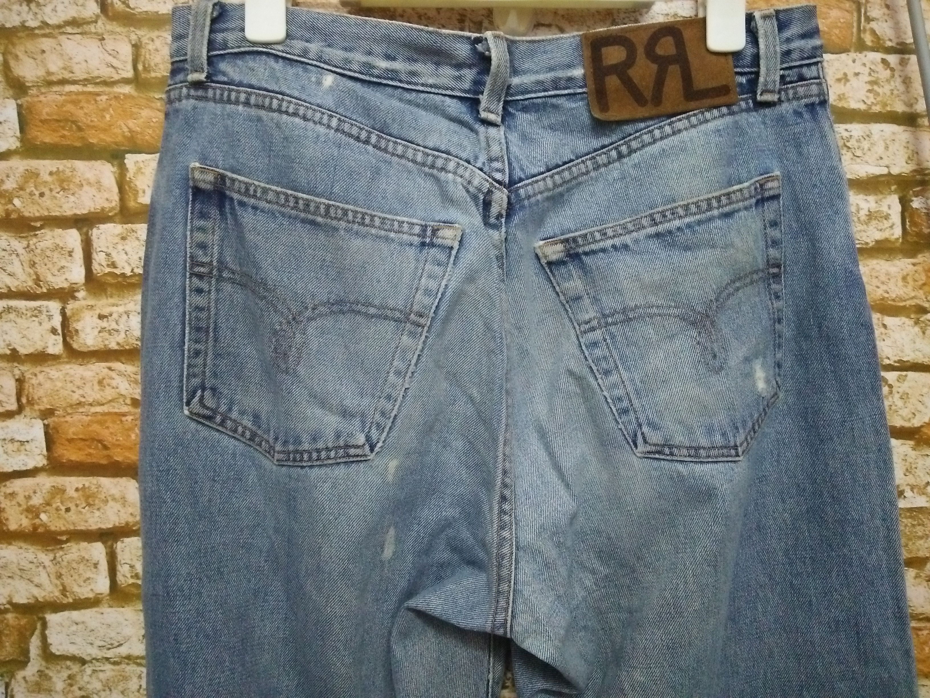 RRL Ralph Lauren 90s FIRST MODEL RRL RALPH LAUREN DENIM SELVEDGE (A935) w31 Size US 31 - 7 Thumbnail