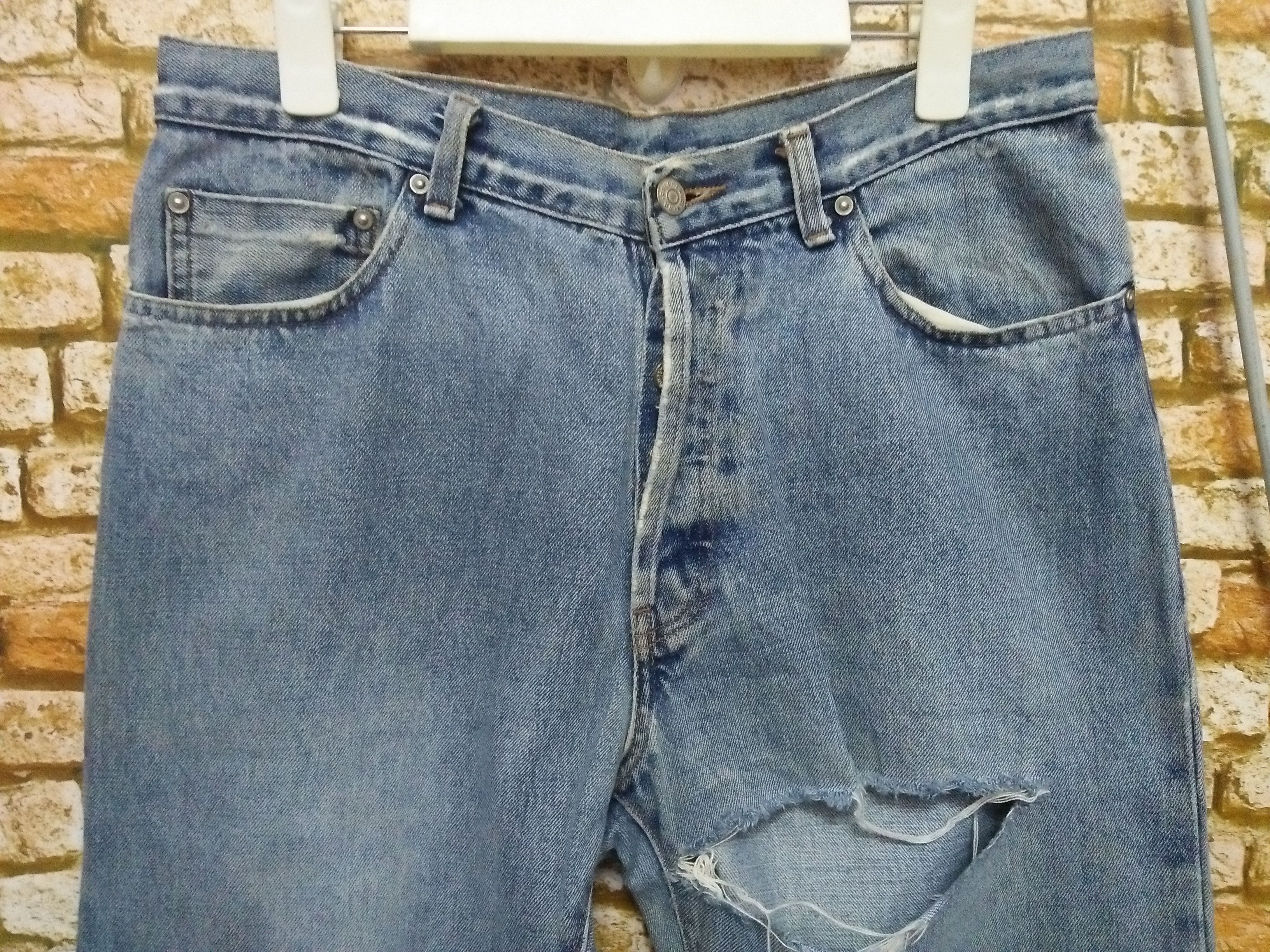 RRL Ralph Lauren 90s FIRST MODEL RRL RALPH LAUREN DENIM SELVEDGE (A935) w31 Size US 31 - 3 Thumbnail